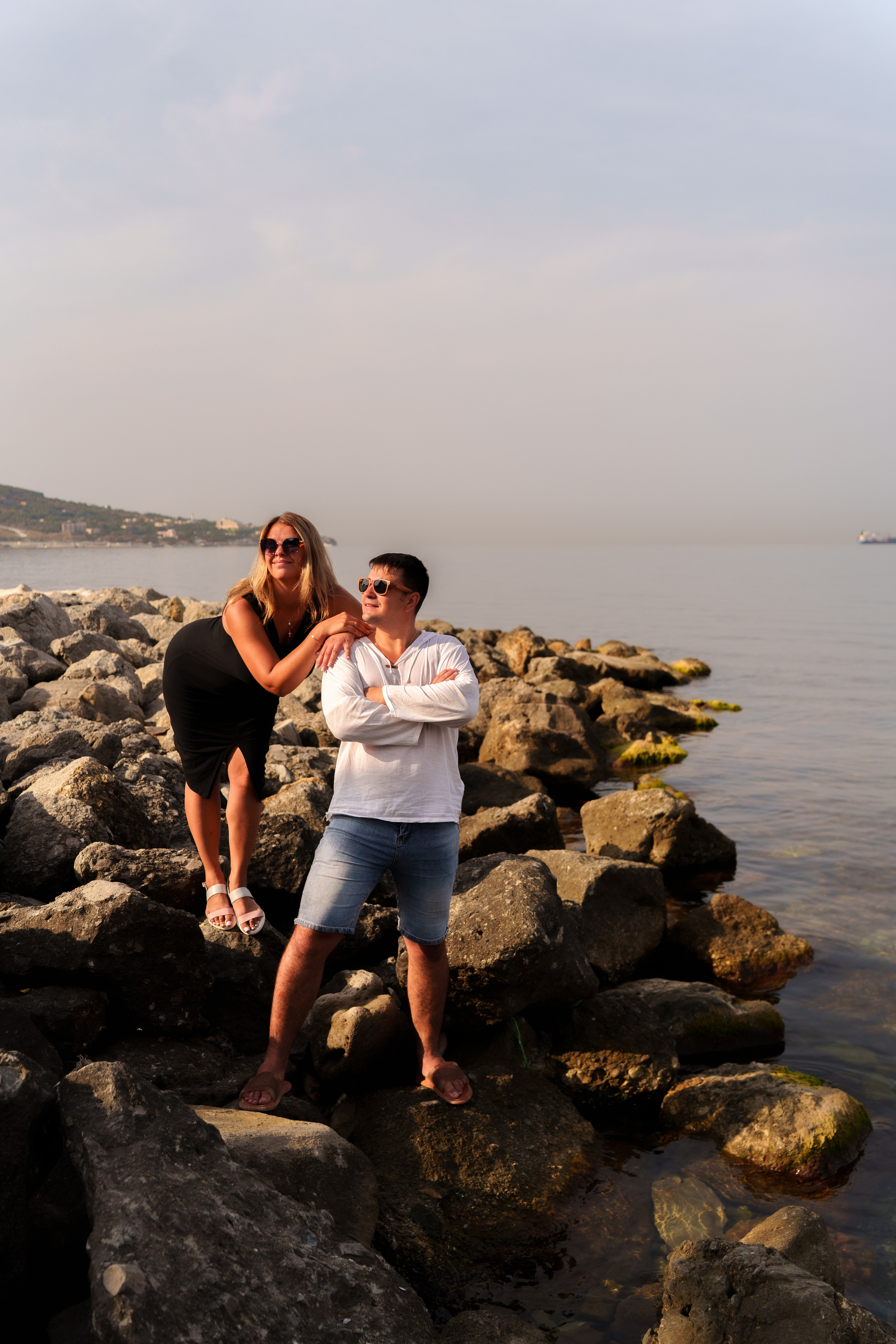 Семейная фотосессия на морском рассвете (01.09.2023). Фотограф Андрей Чеботок (Белгород, Курск, Воронеж, Старый Оскол)