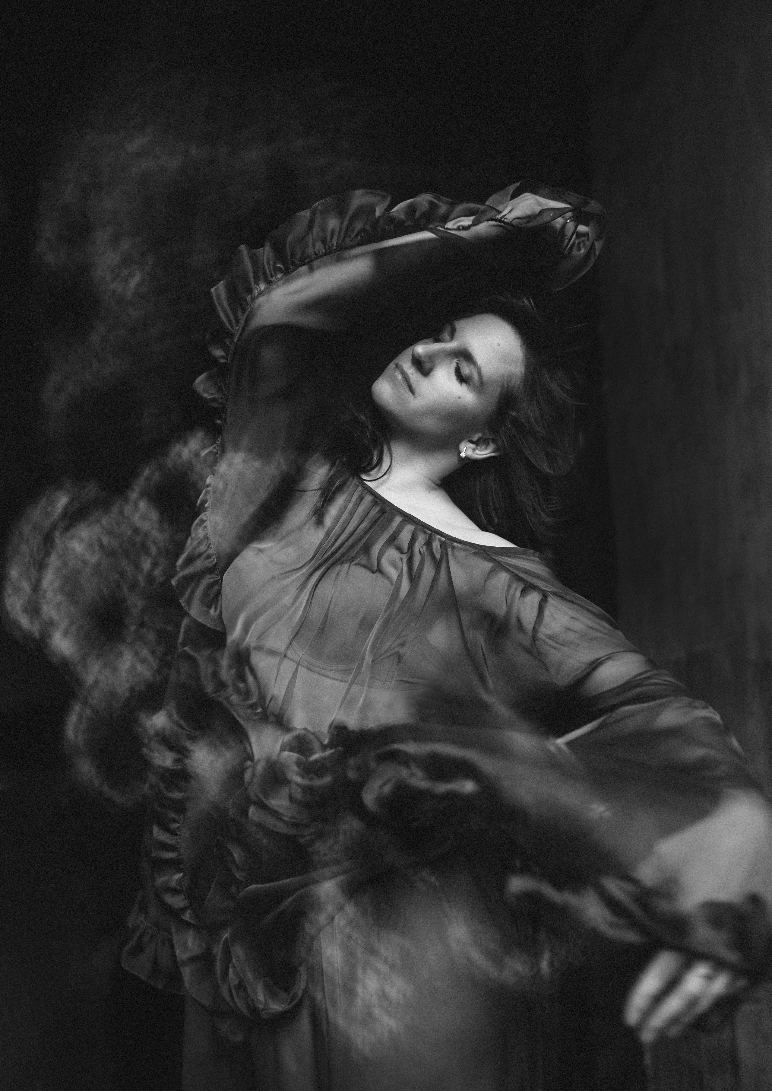 Женский портрет художественный. Детский и семейный фотограф Татьяна Рыбалко. Фотосессии у вас дома