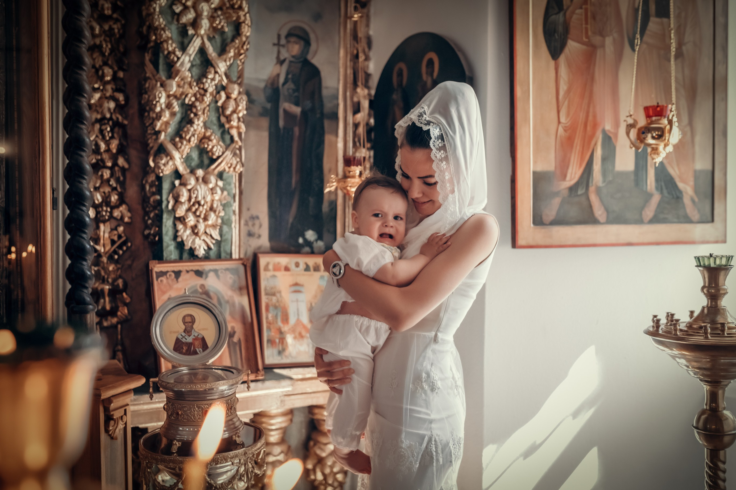 Храм в честь Собора Пресвятой Богородицы (Строгановская церковь). Екатерина Крапивина фотограф церковных Таинств в Нижний Новгороде