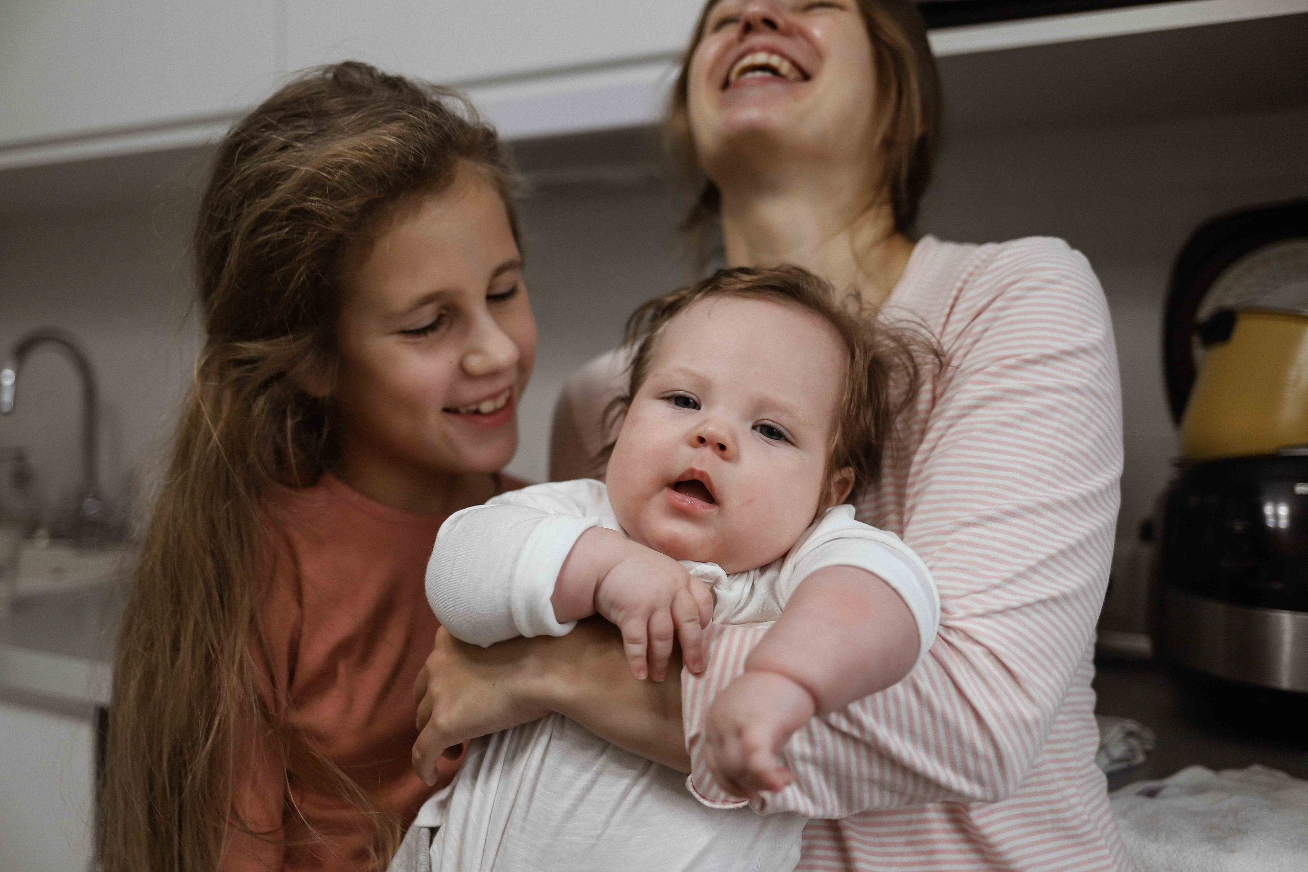 Ира, Андрей, Юля, Даша и Миша. Семейный фотограф в Москве