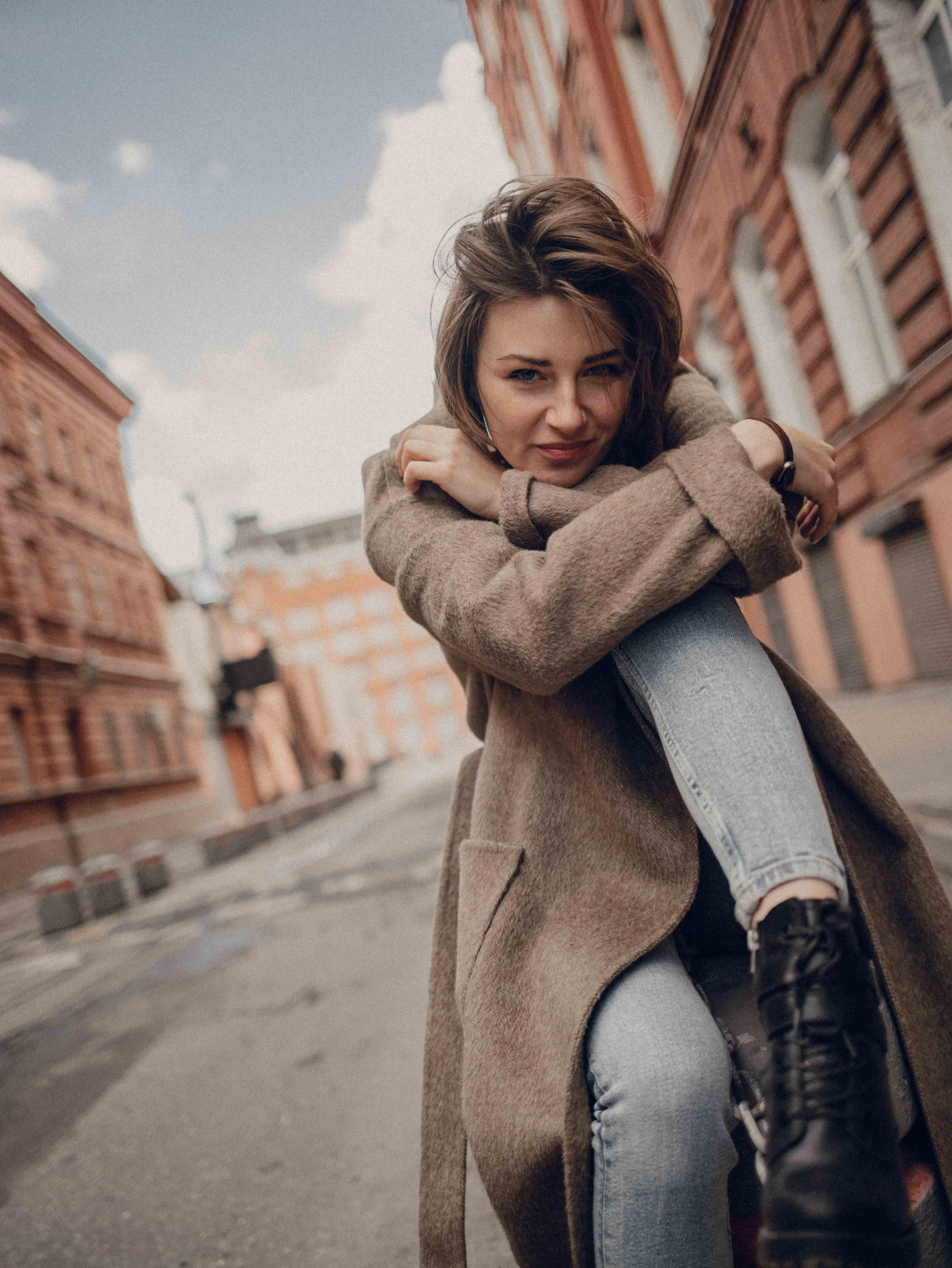 Прогулка с Машей по весенней Москве. Семейный фотограф в Москве