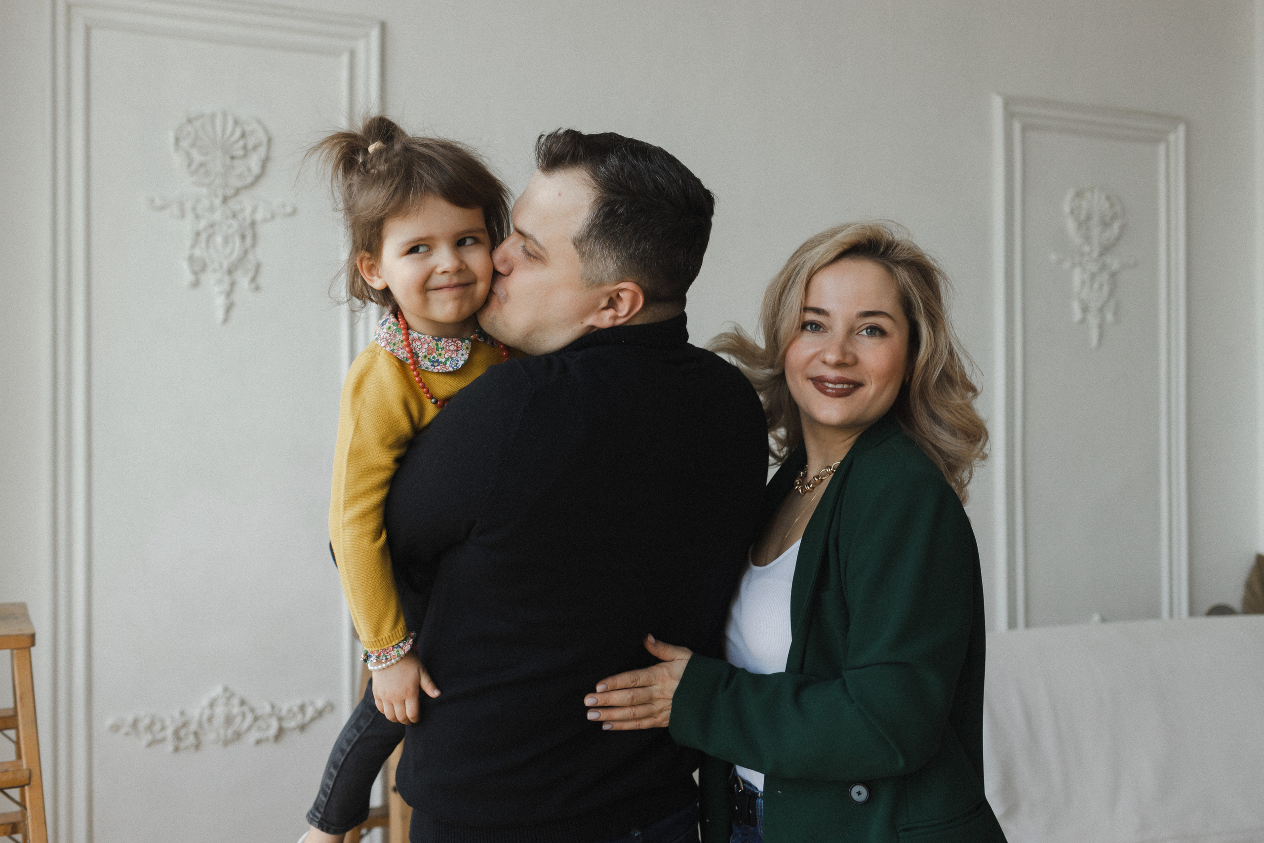 Оля, Саша и Аня. Семейный фотограф в Москве