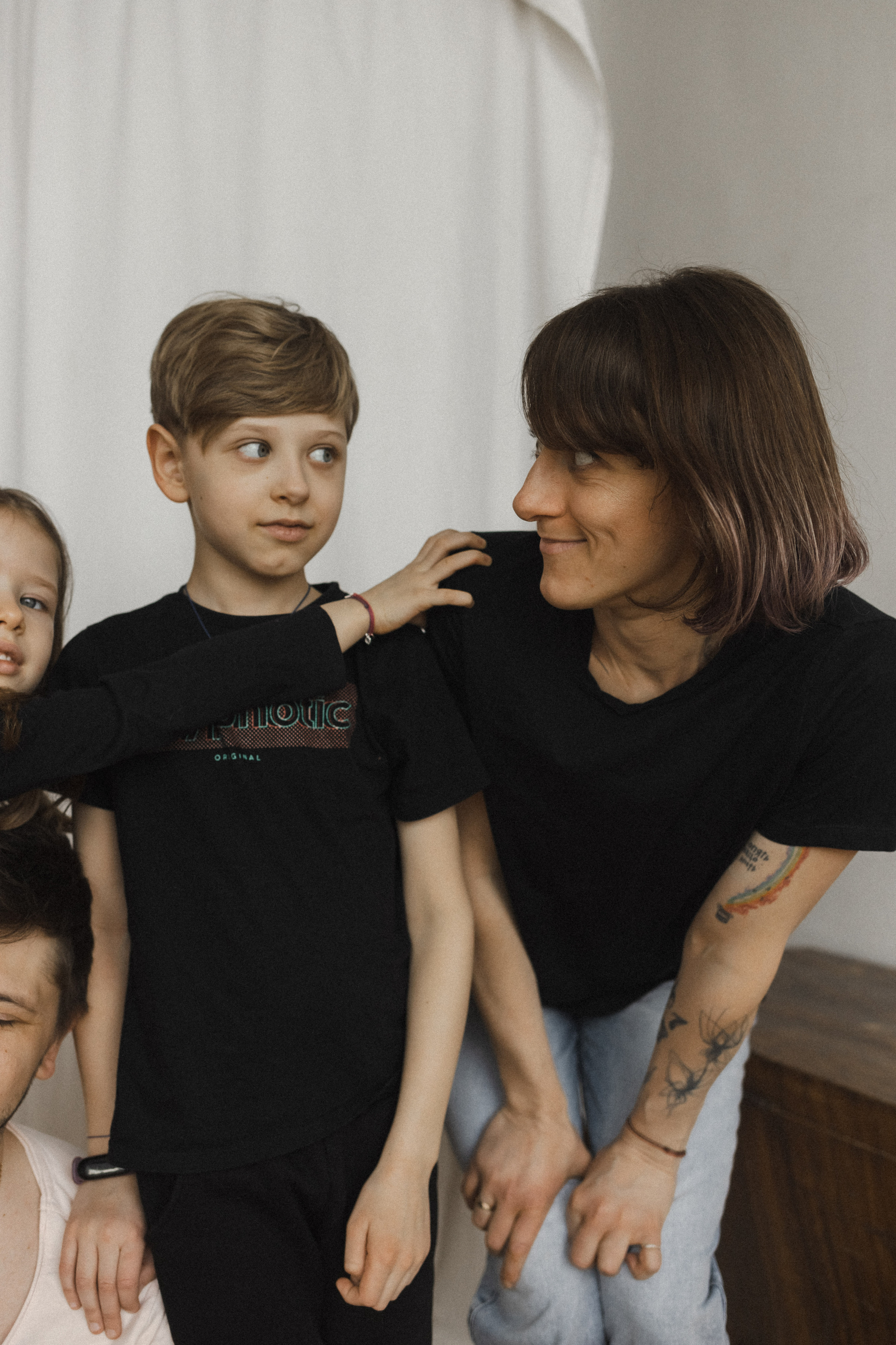 Женя, Паша, Таня и Егор. Семейный фотограф в Москве