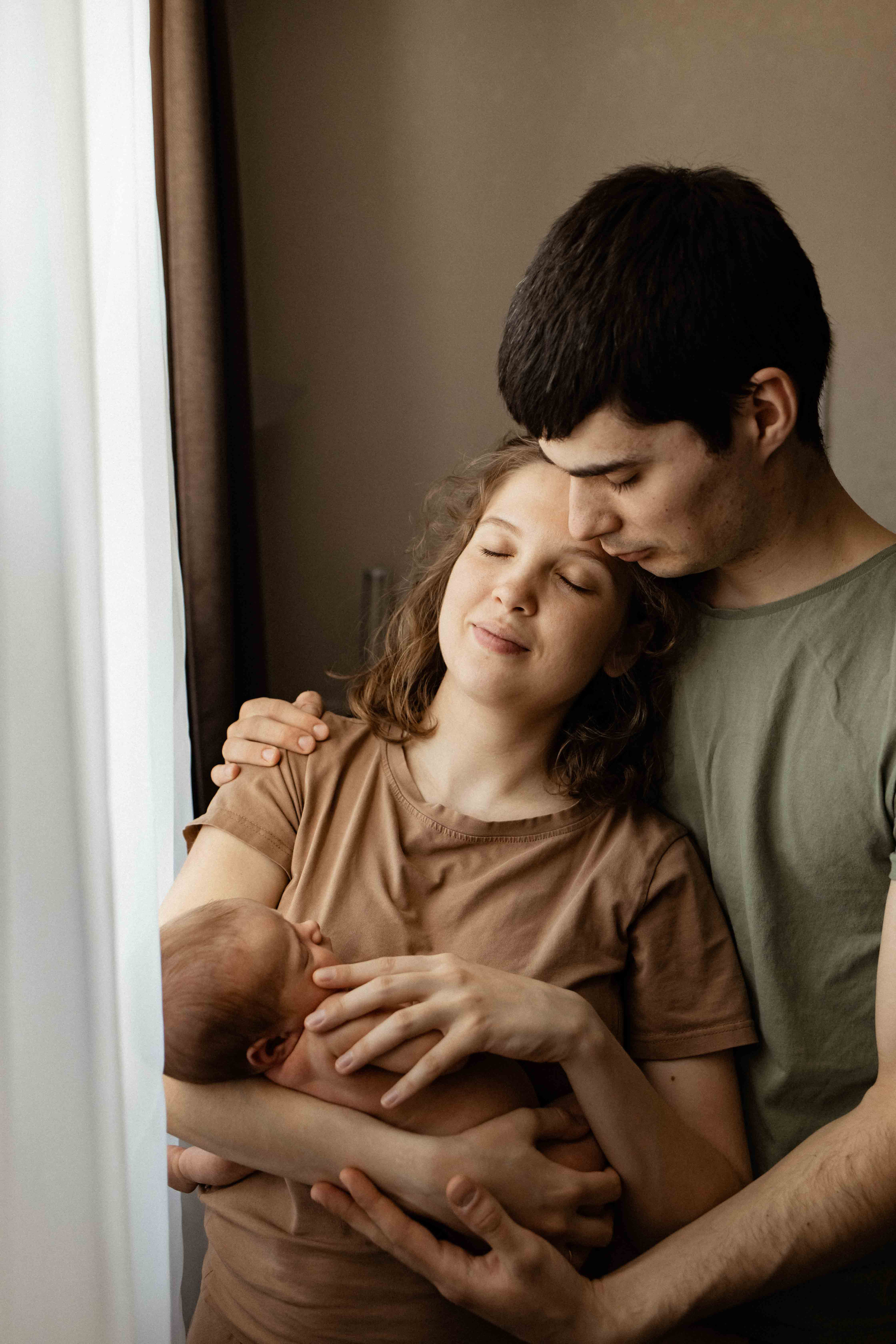 Анастасия, Сергей, Мира и Лиза. Семейный фотограф в Москве