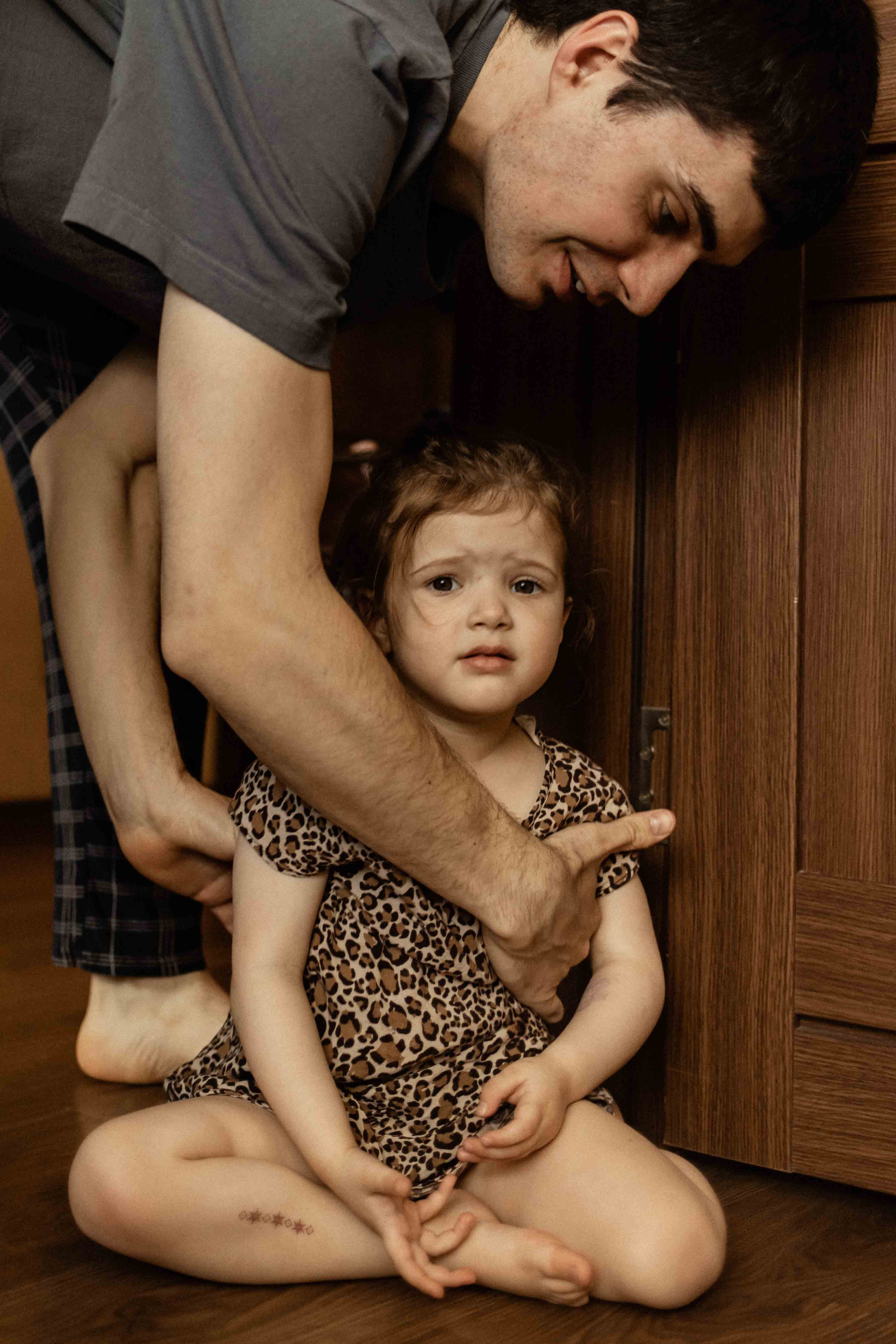 Анастасия, Сергей, Мира и Лиза. Семейный фотограф в Москве