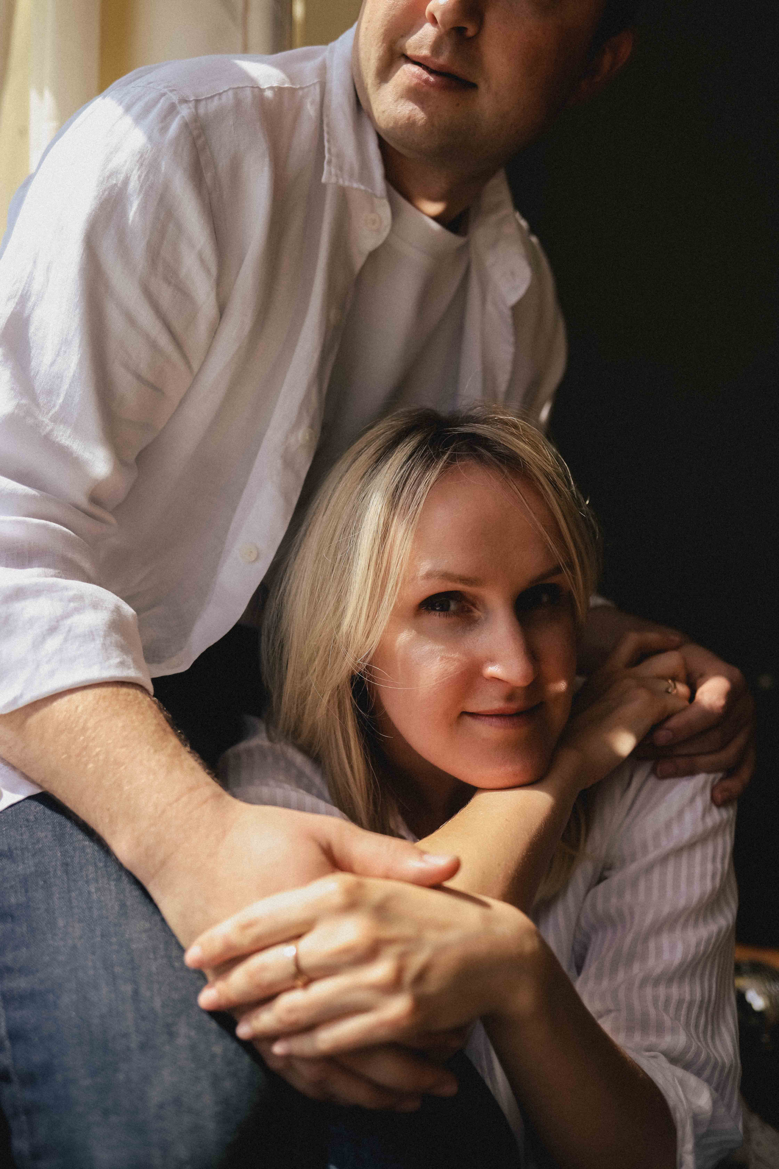 Семья в студии. Семейный фотограф в Москве