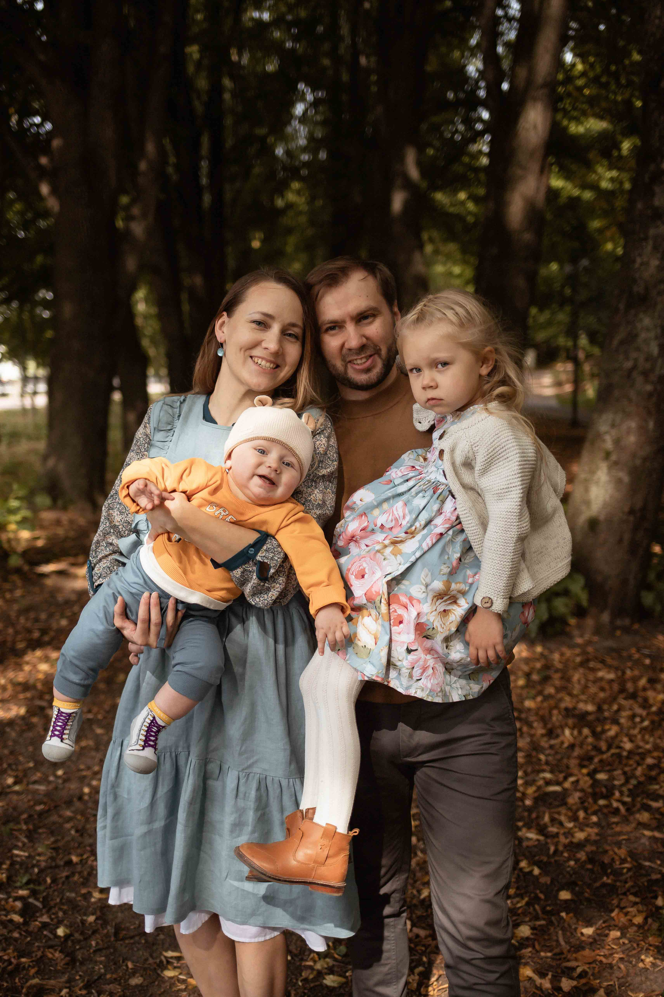 Анна, Костя, Агата и Кристиан. Семейный фотограф в Москве