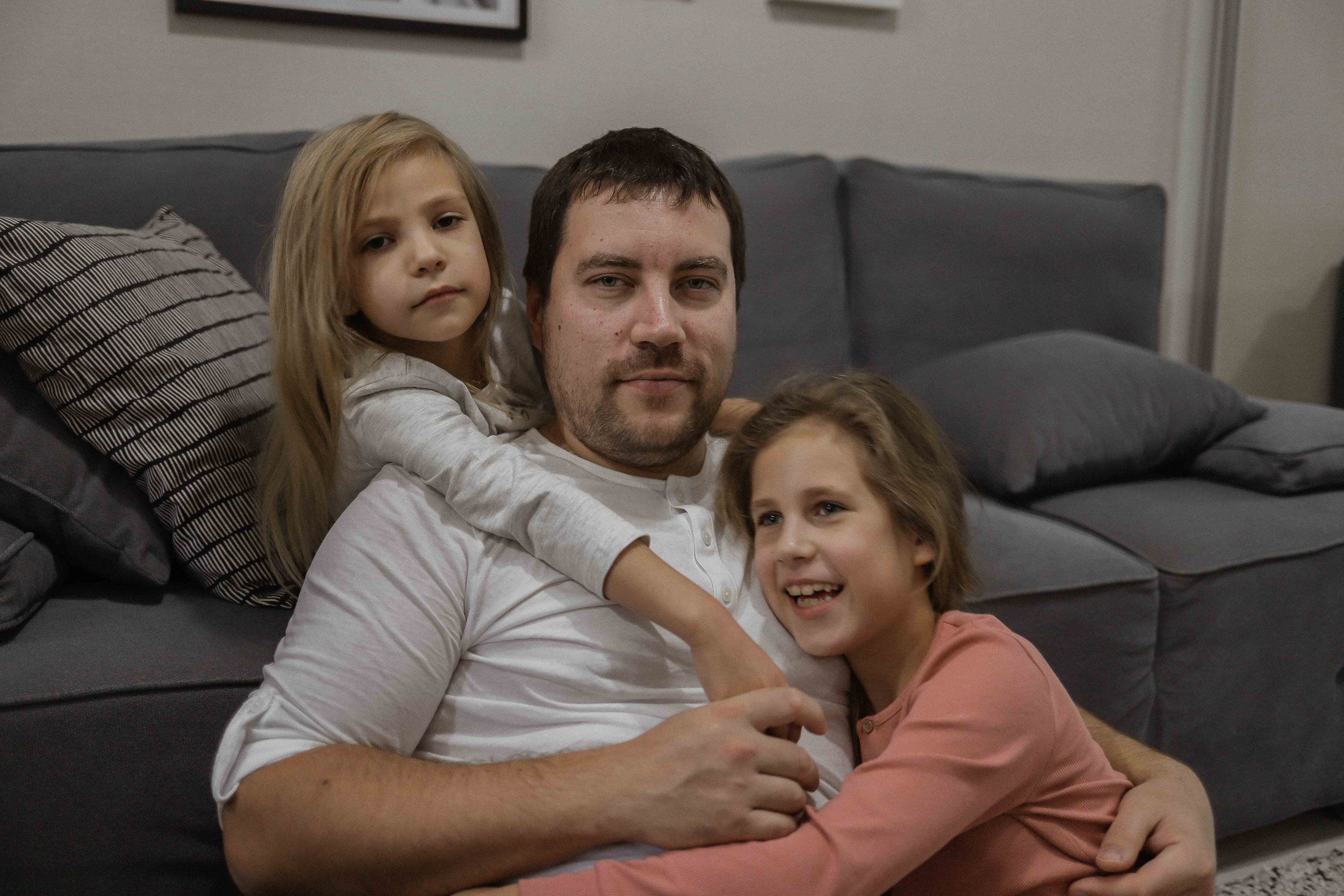 Ира, Андрей, Юля, Даша и Миша. Семейный фотограф в Москве