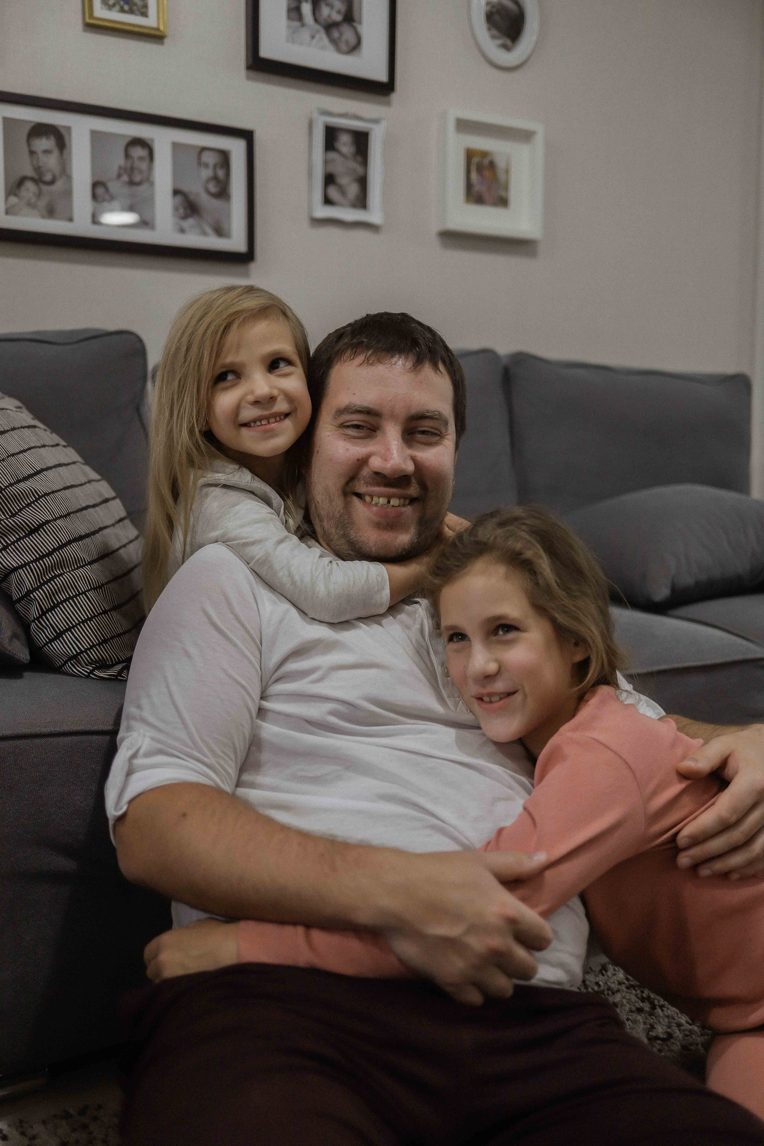 Ира, Андрей, Юля, Даша и Миша. Семейный фотограф в Москве