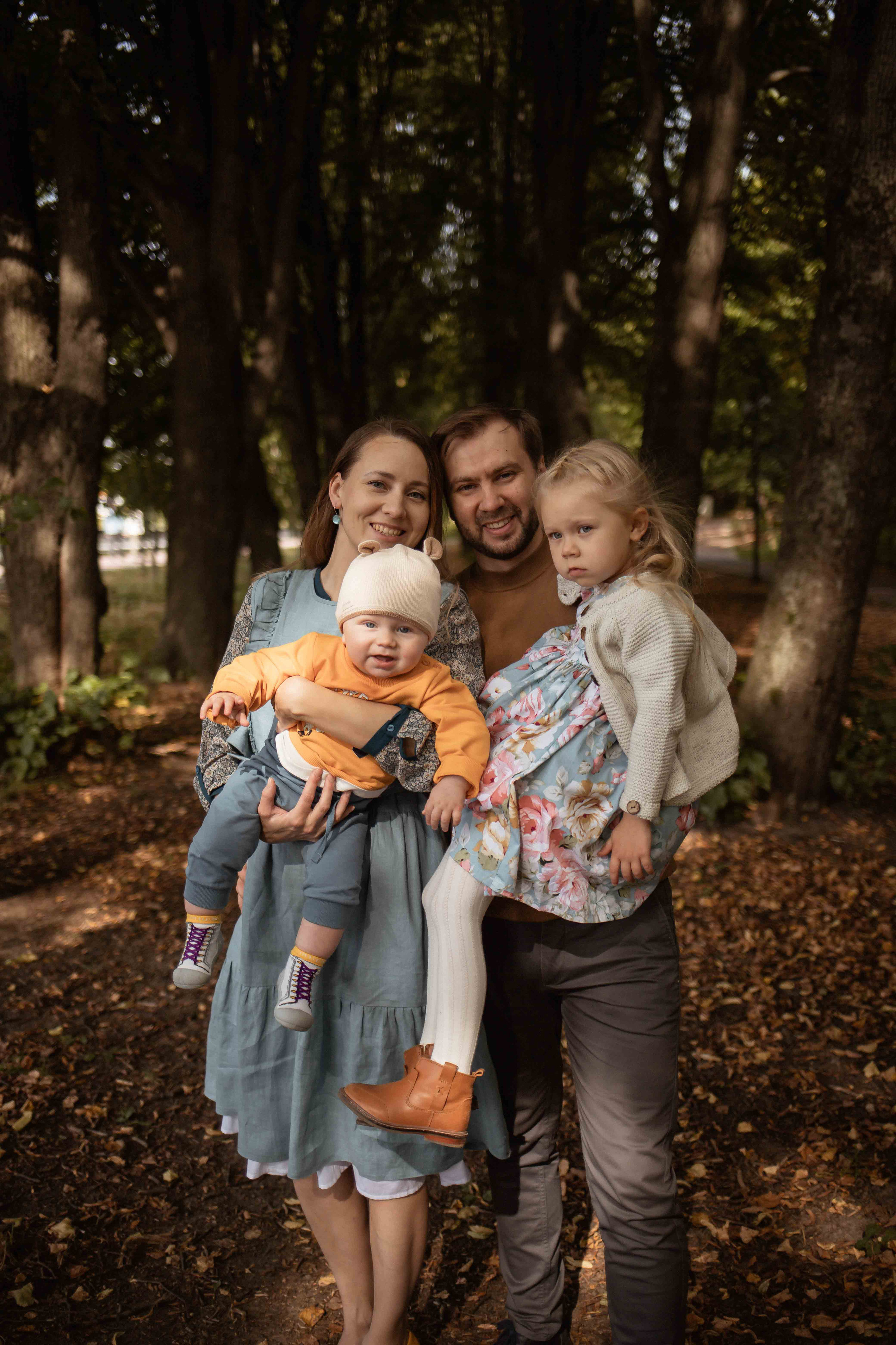 Анна, Костя, Агата и Кристиан. Семейный фотограф в Москве