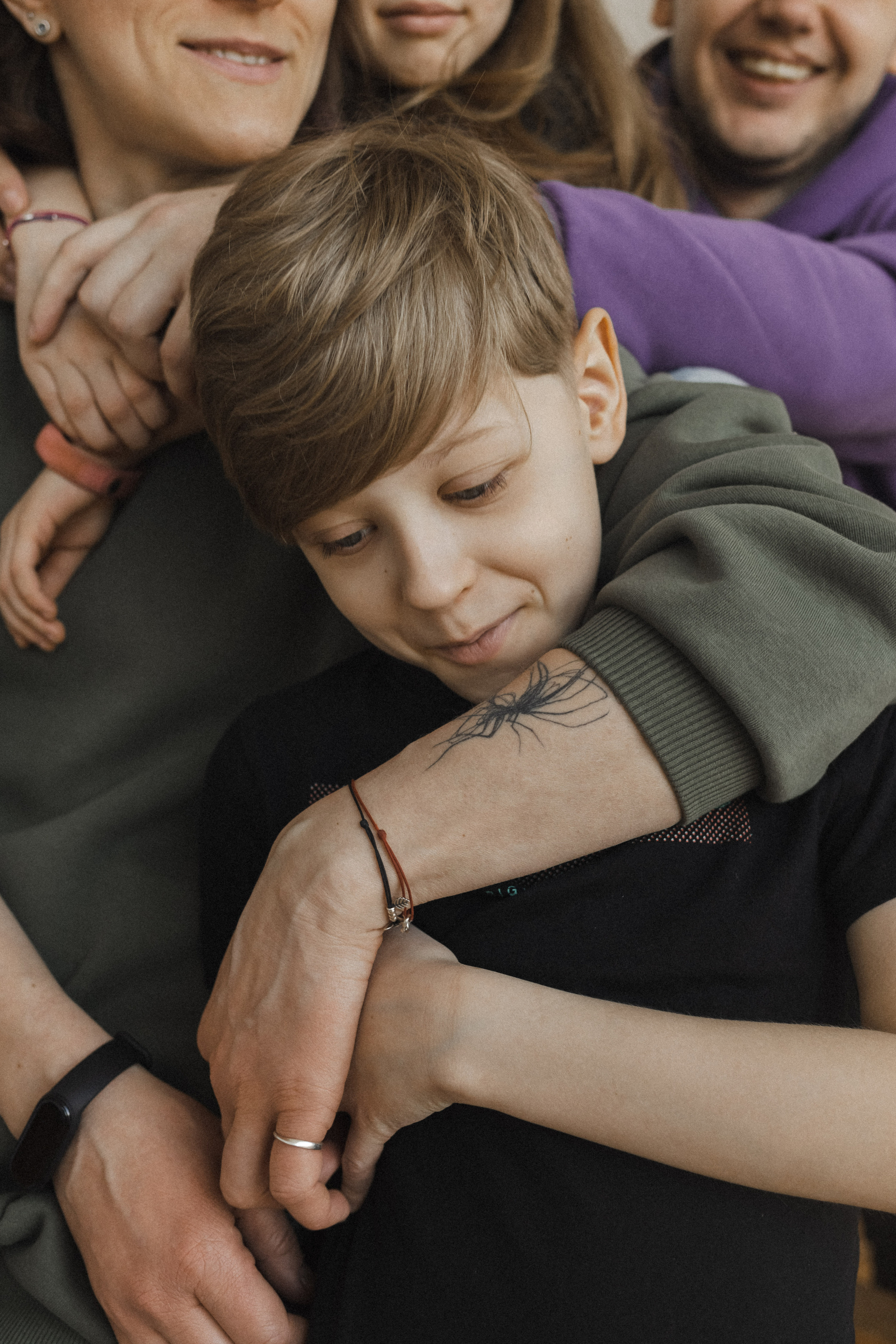 Женя, Паша, Таня и Егор. Семейный фотограф в Москве