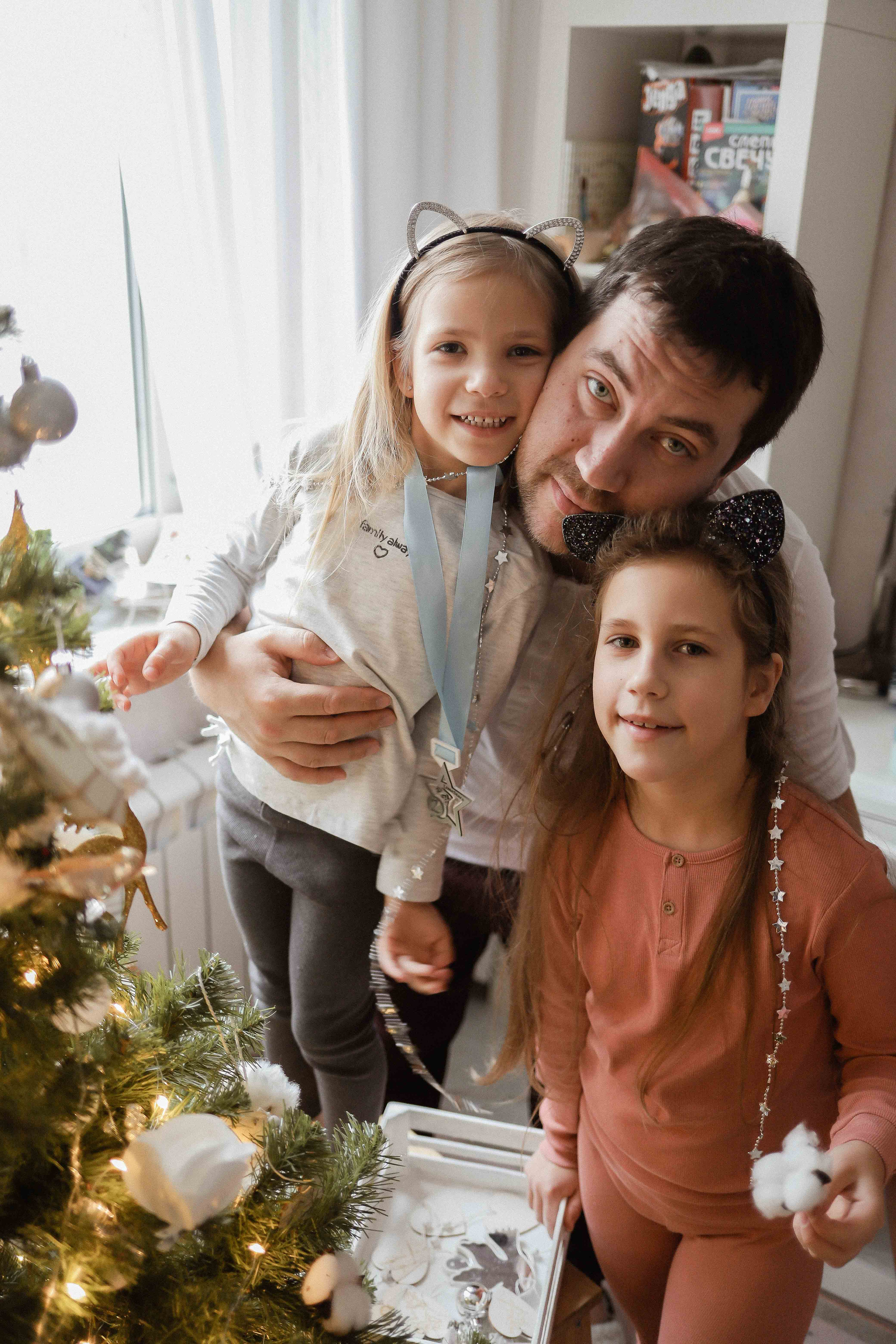 Ира, Андрей, Юля, Даша и Миша. Семейный фотограф в Москве