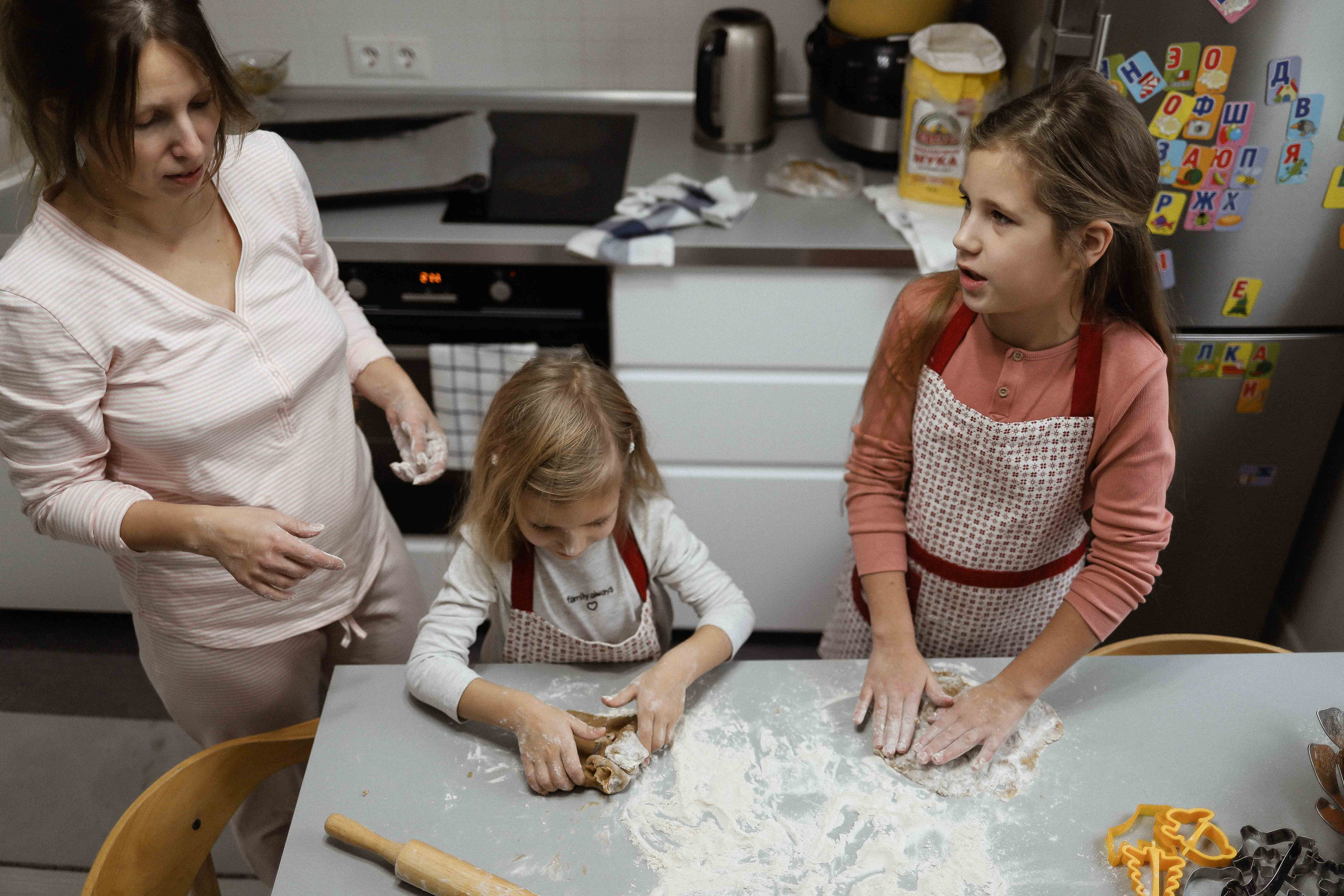 Ира, Андрей, Юля, Даша и Миша. Семейный фотограф в Москве