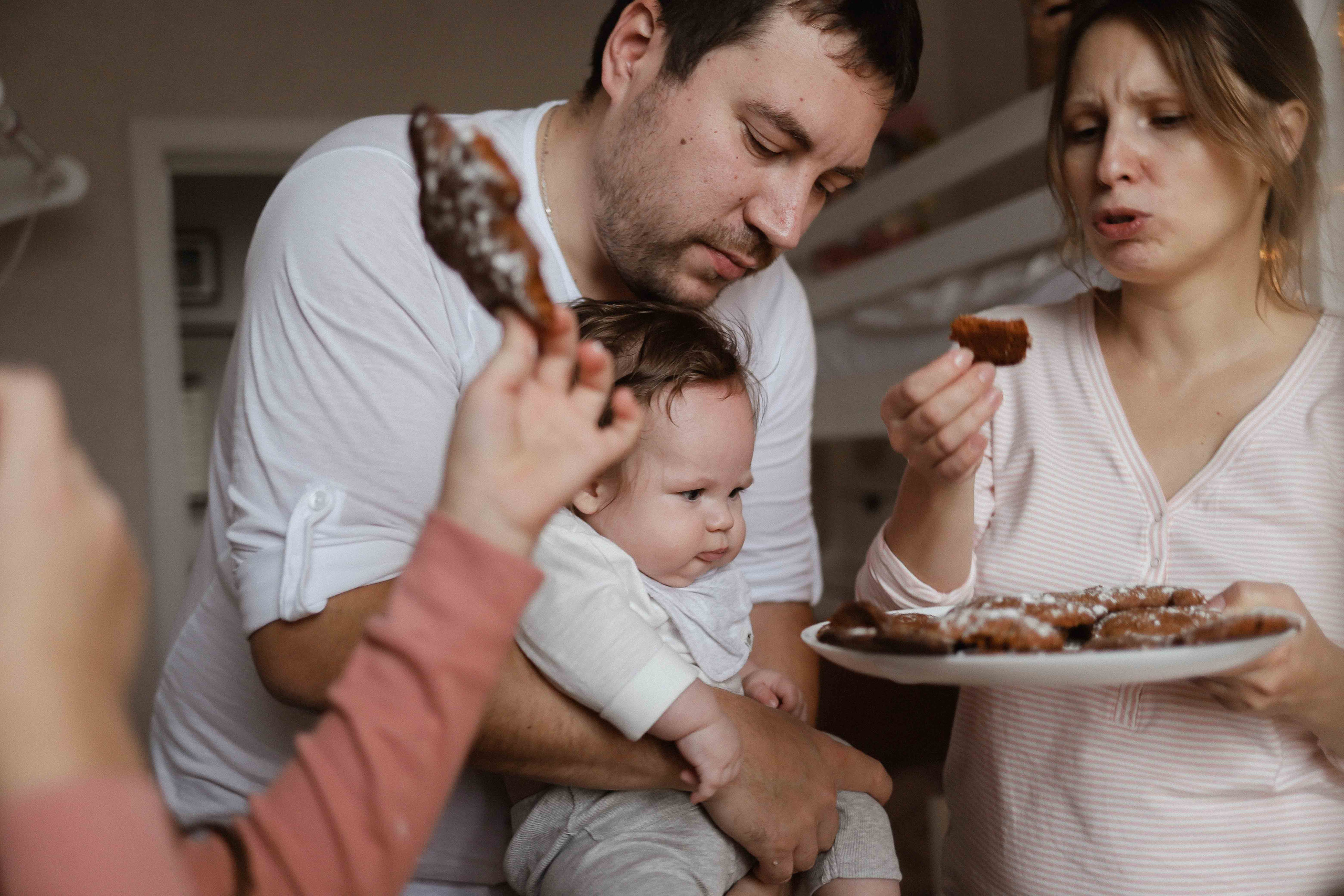 Ира, Андрей, Юля, Даша и Миша. Семейный фотограф в Москве