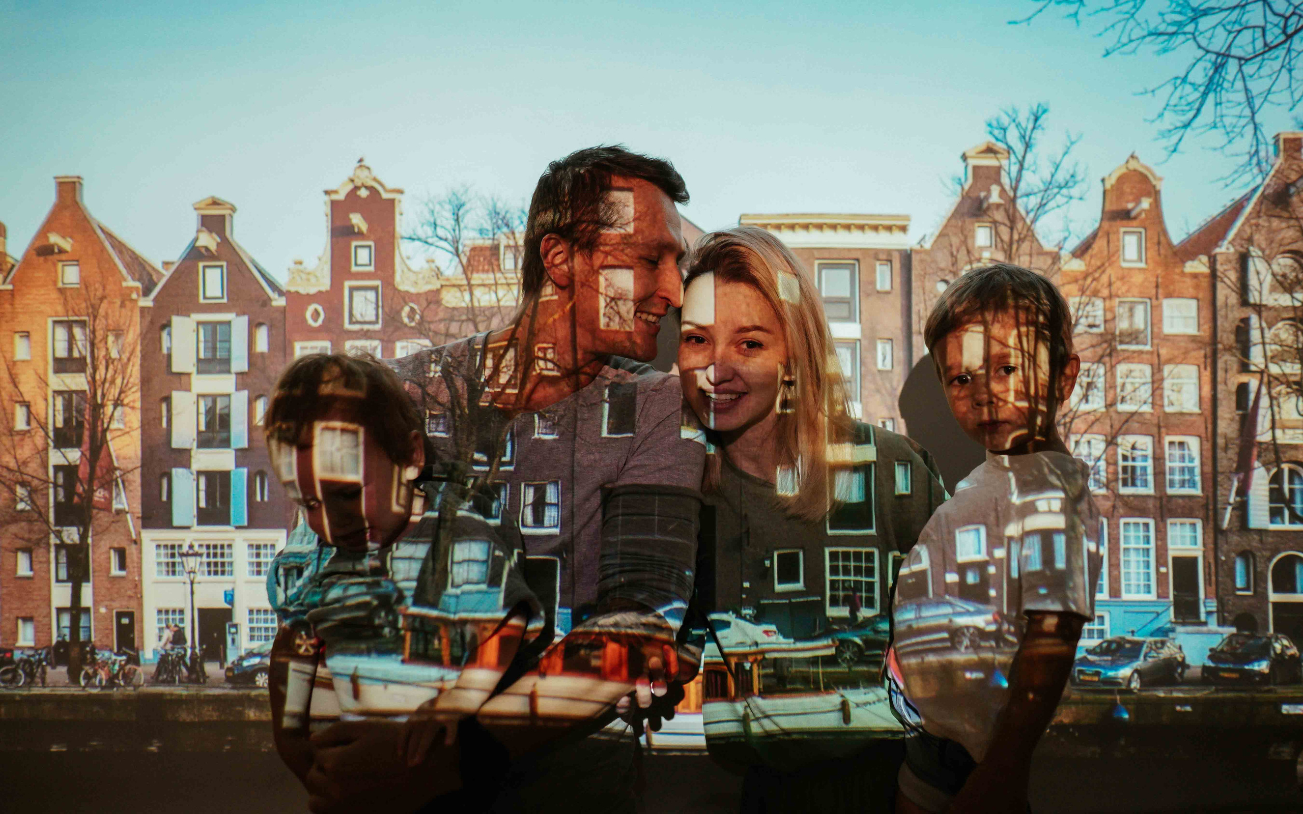 Катя, Паша, Валера и Родион. Семейный фотограф в Москве