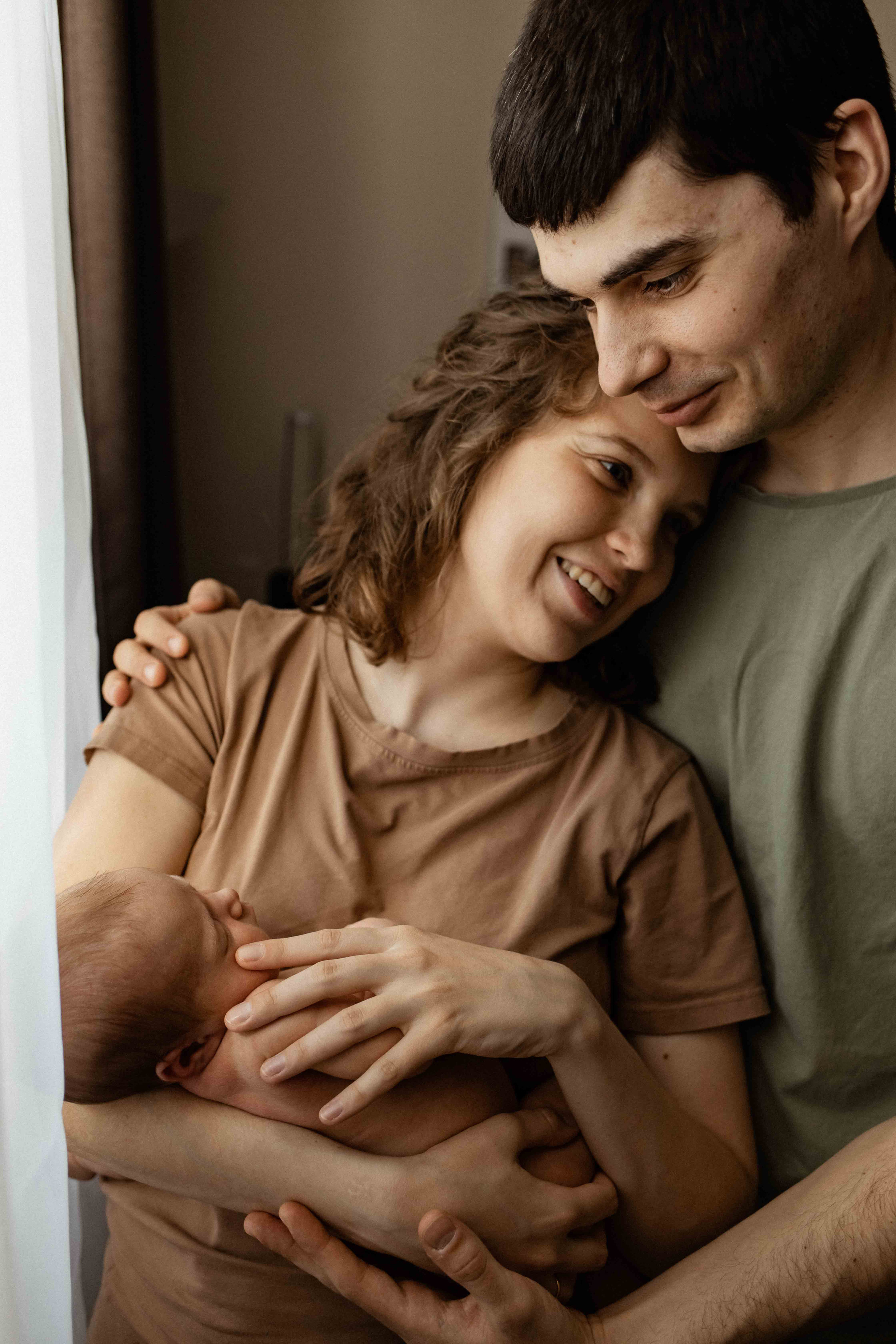 Анастасия, Сергей, Мира и Лиза. Семейный фотограф в Москве