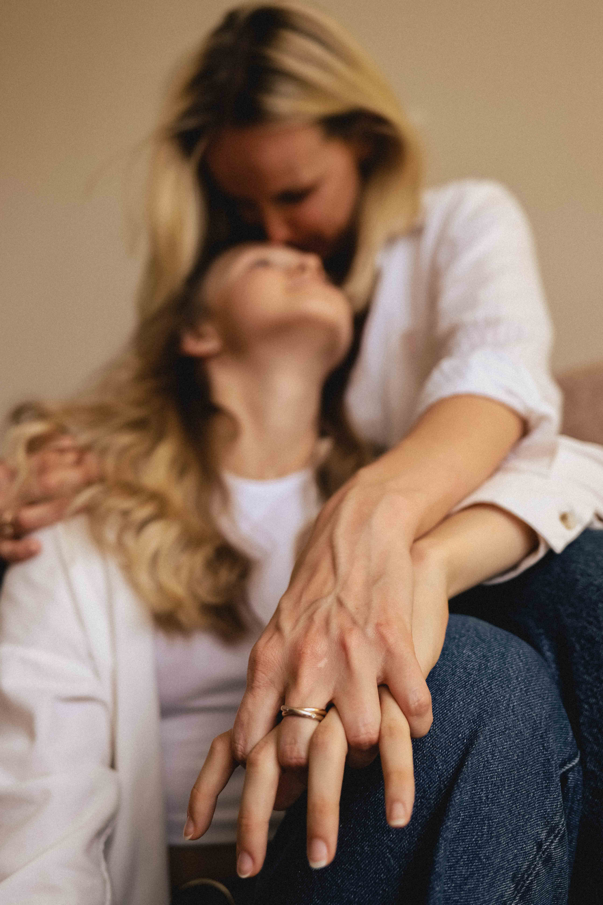 Семья в студии. Семейный фотограф в Москве