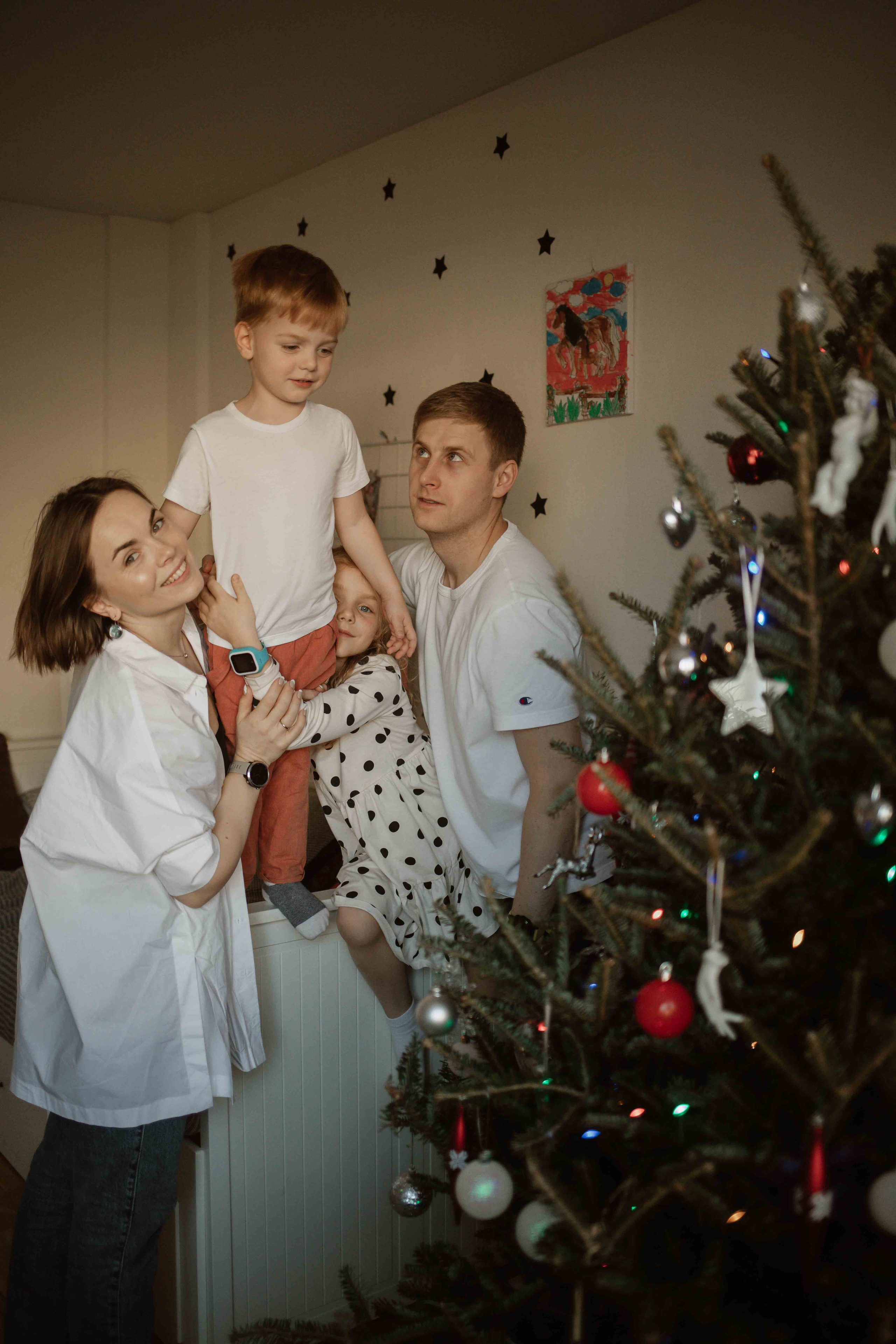 Ася, Рома, Злата и Матвей. Семейный фотограф в Москве