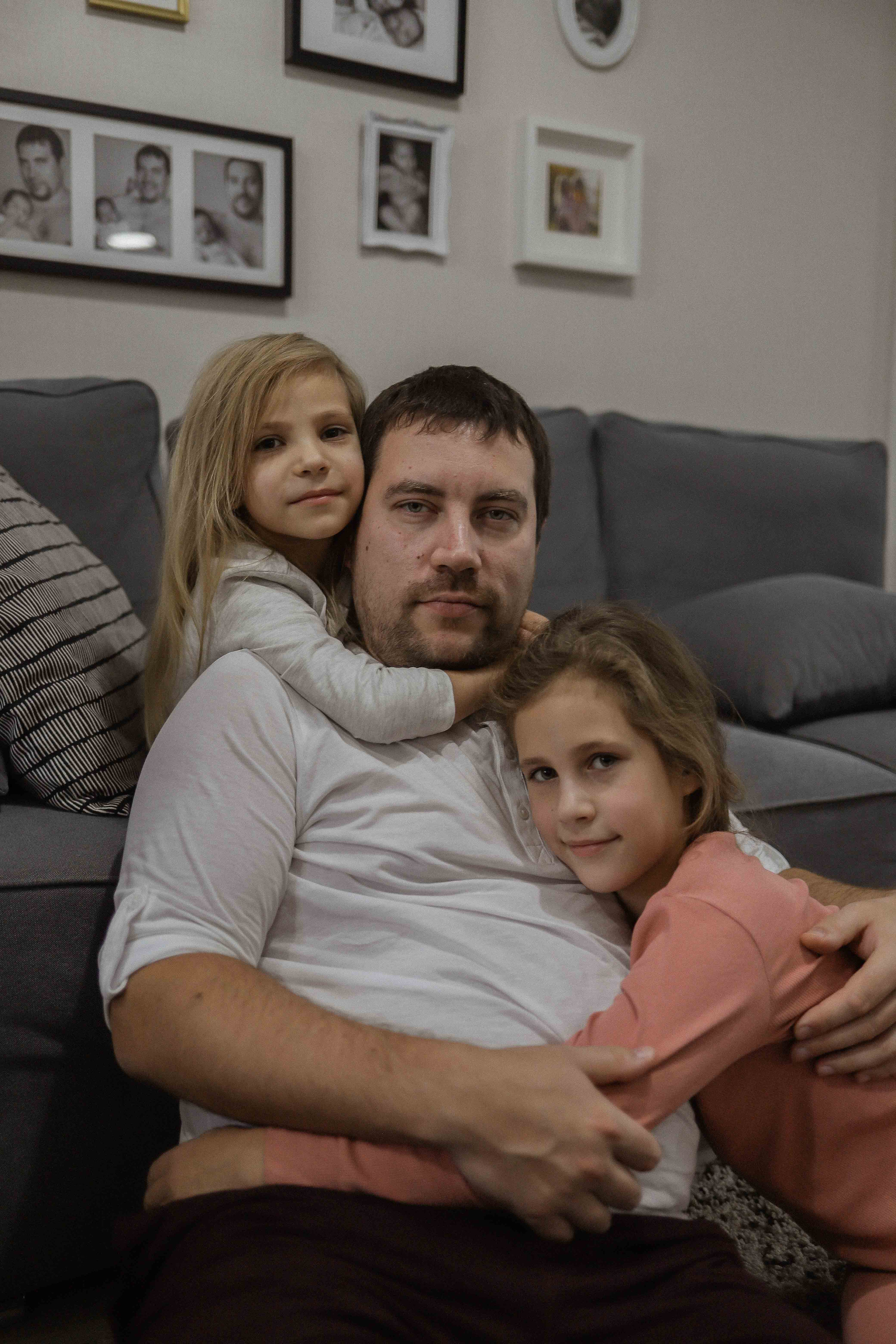 Ира, Андрей, Юля, Даша и Миша. Семейный фотограф в Москве