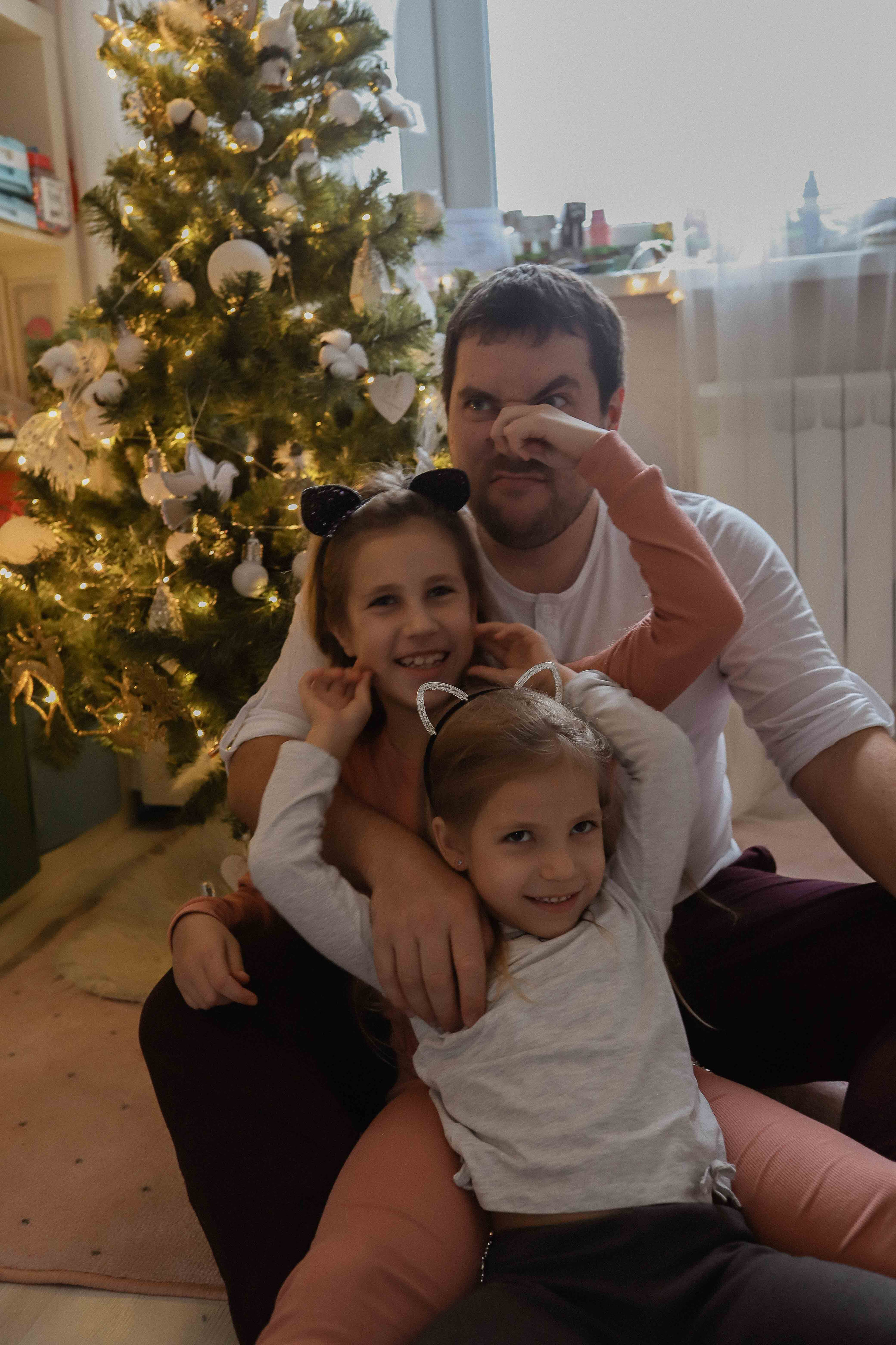 Ира, Андрей, Юля, Даша и Миша. Семейный фотограф в Москве