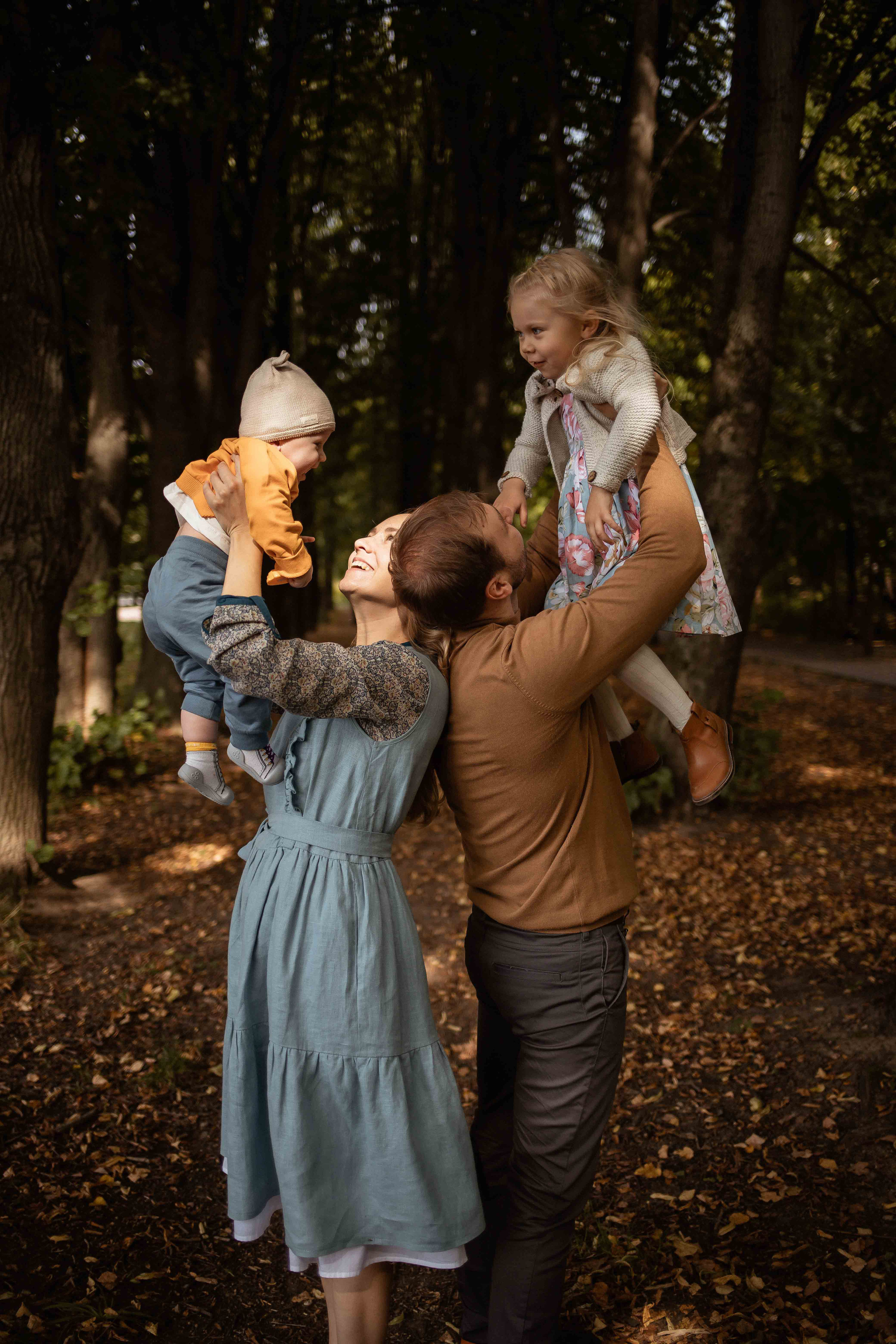 Анна, Костя, Агата и Кристиан. Семейный фотограф в Москве