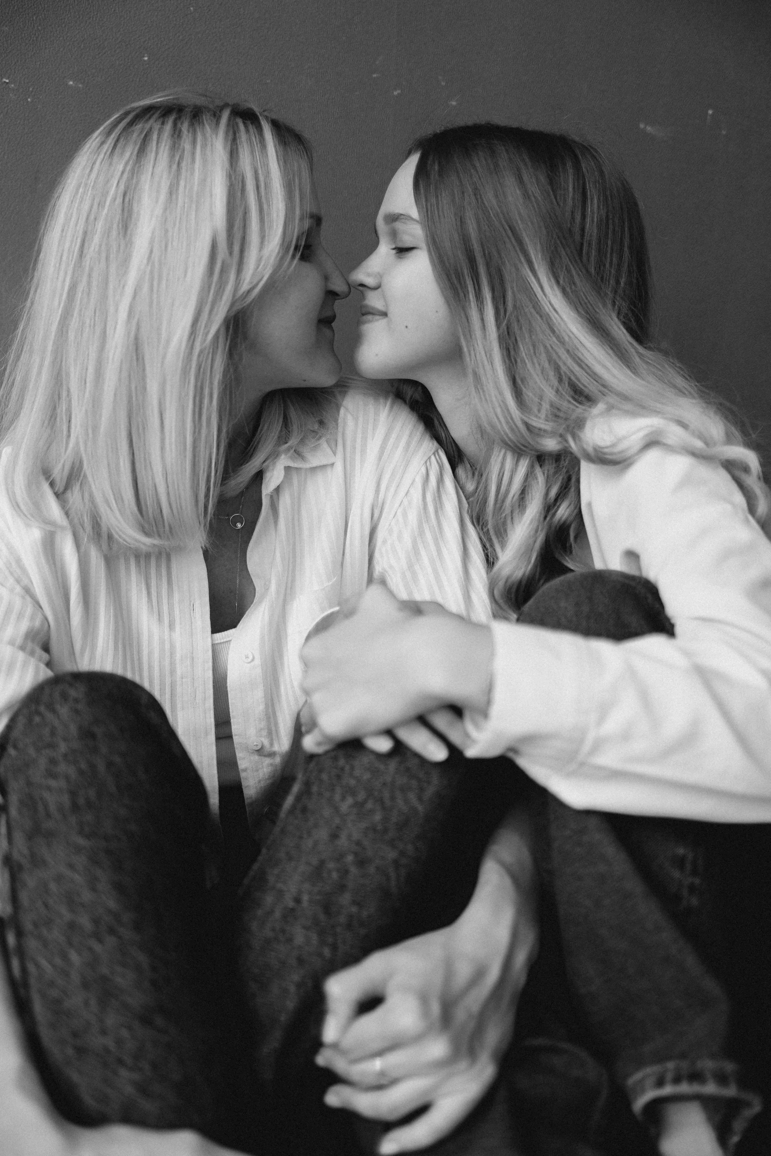 Семья в студии. Семейный фотограф в Москве