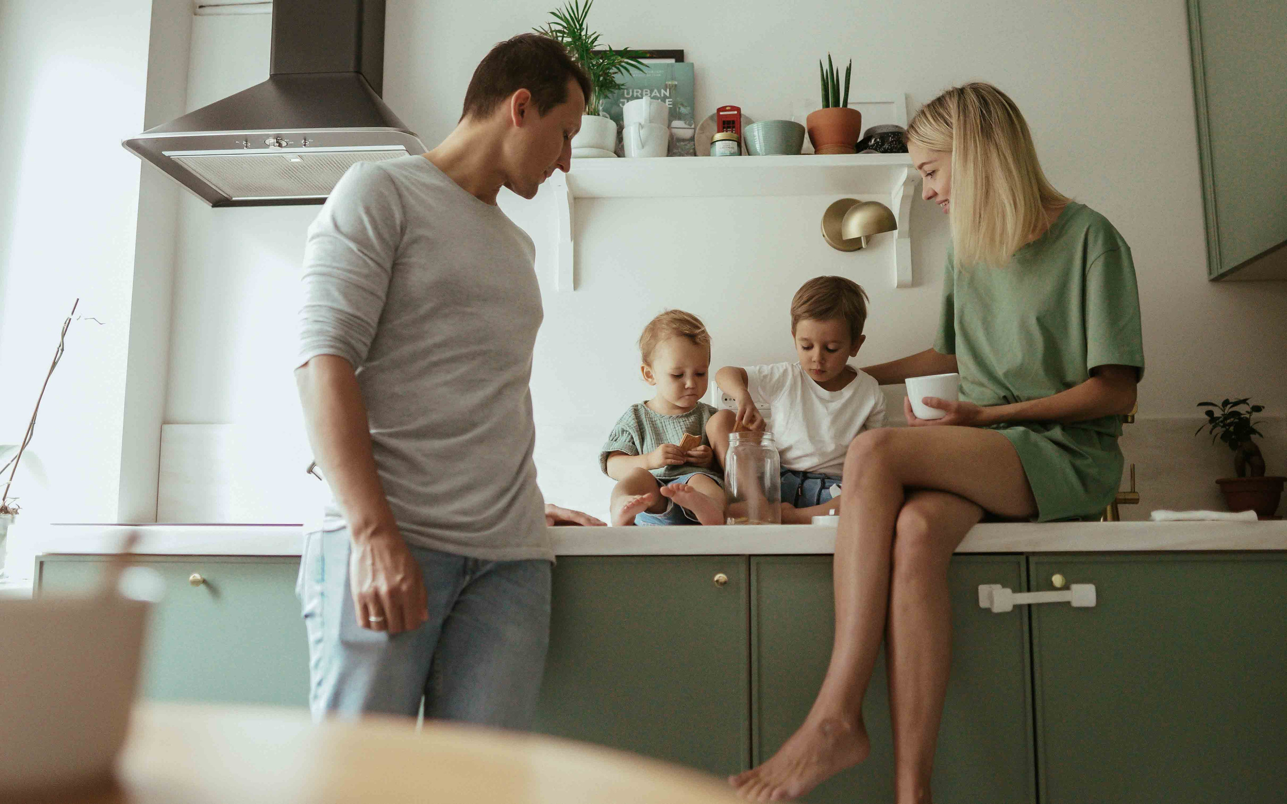 Катя, Паша, Валера и Родион. Семейный фотограф в Москве