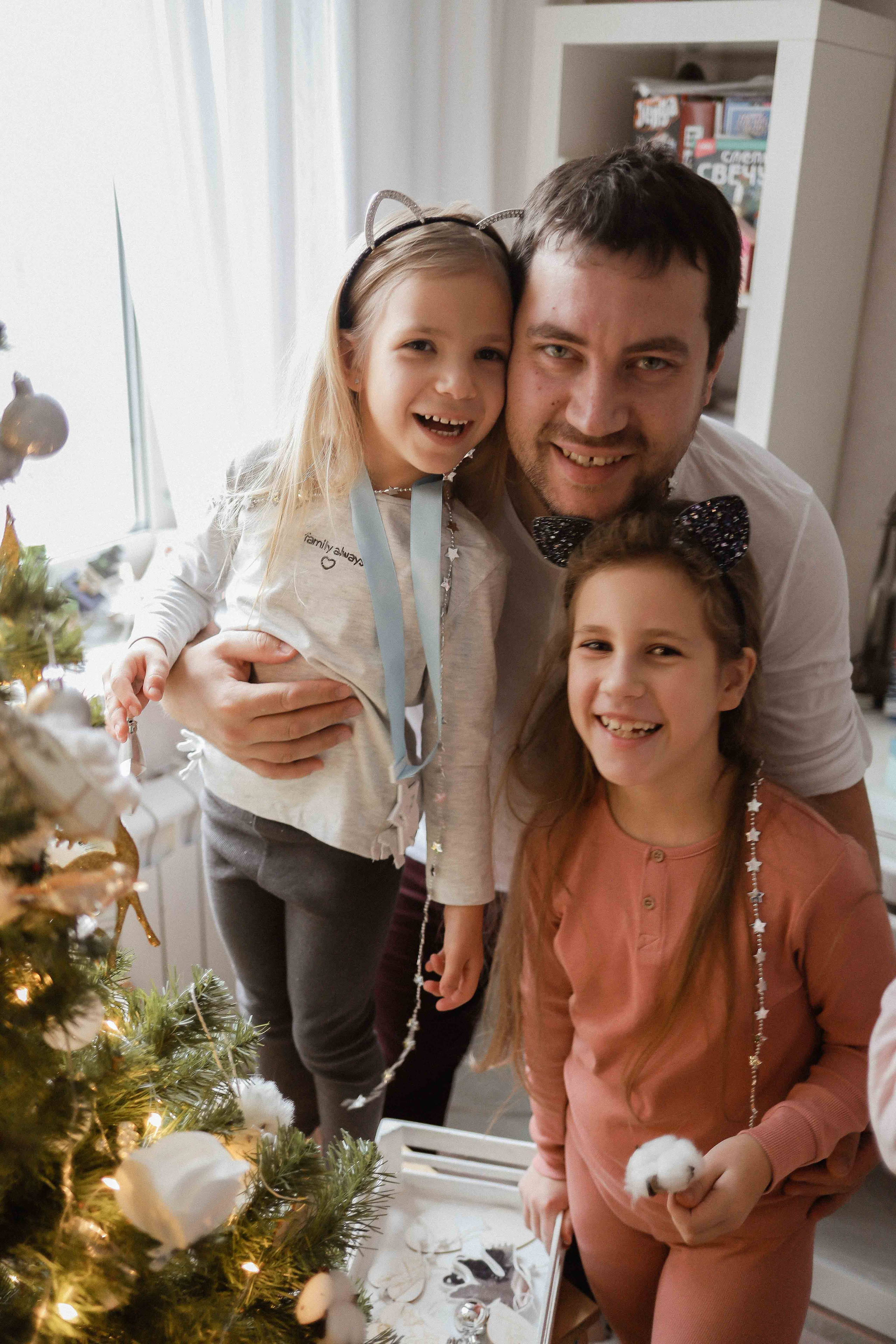 Ира, Андрей, Юля, Даша и Миша. Семейный фотограф в Москве