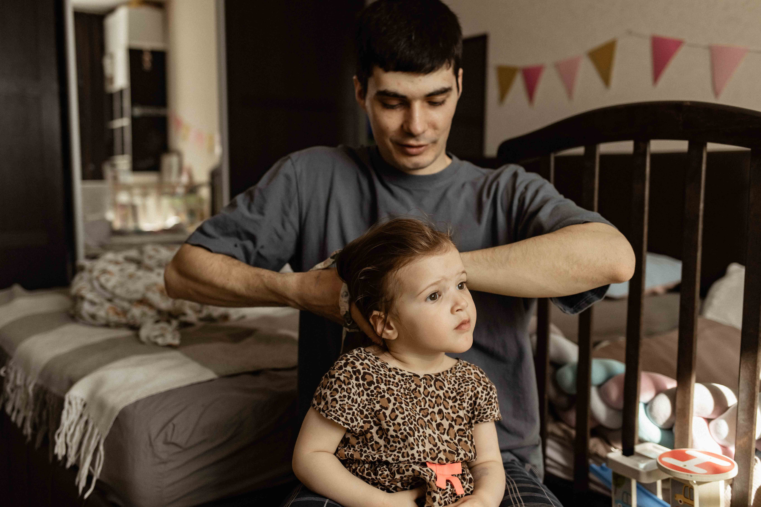 Анастасия, Сергей, Мира и Лиза. Семейный фотограф в Москве