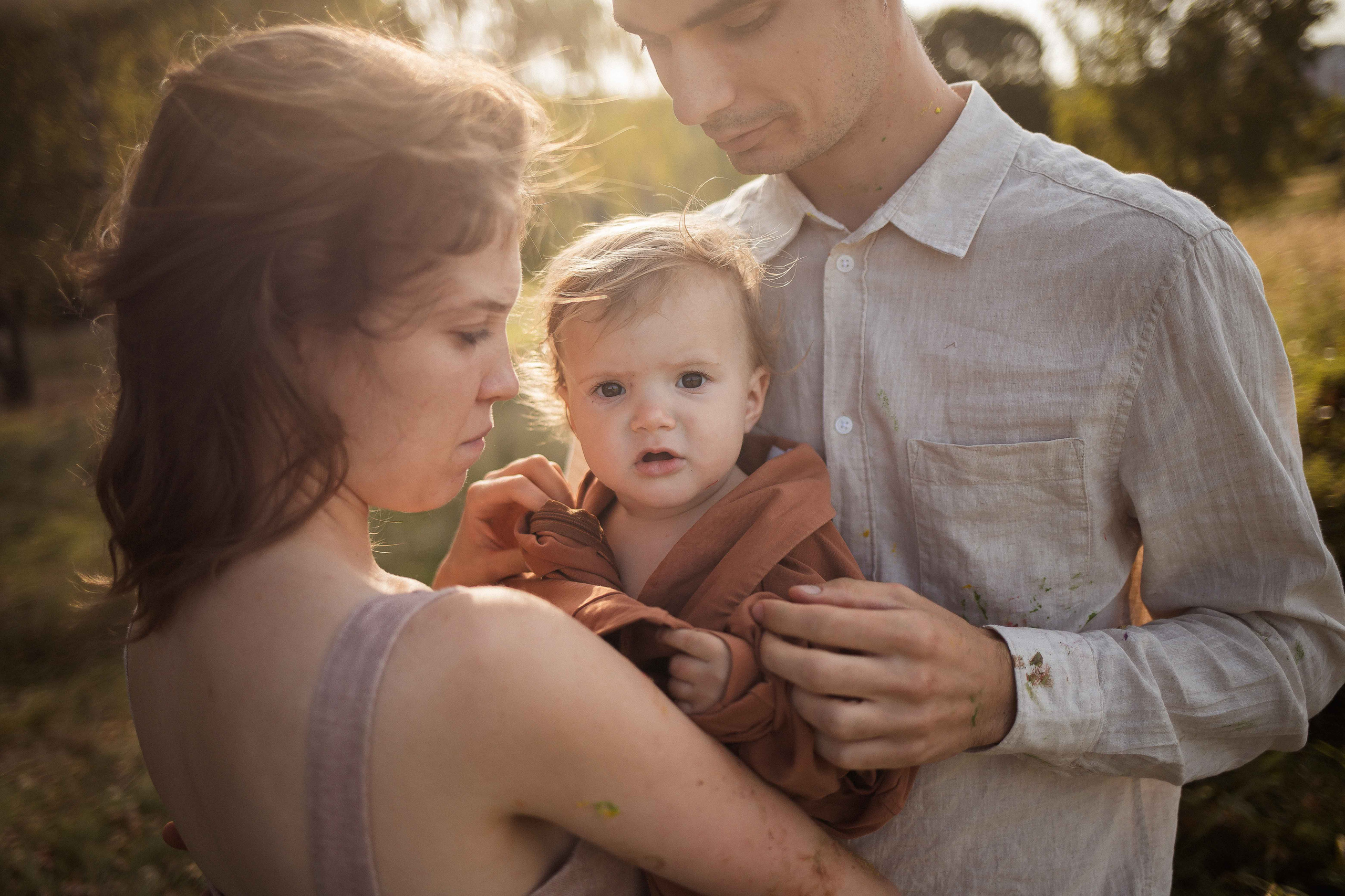 Первый день рождения в формате пикника. Семейный фотограф в Москве
