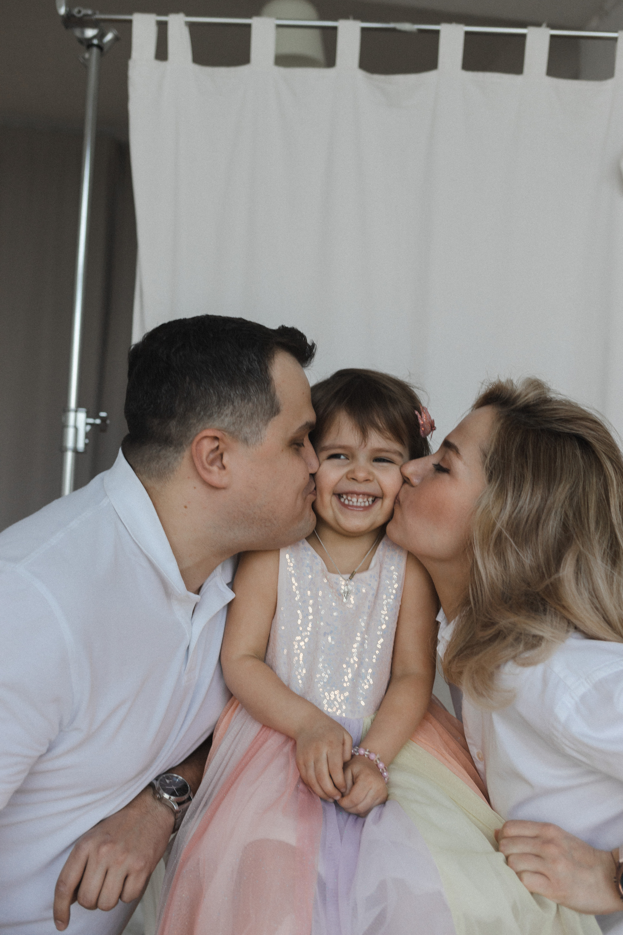 Оля, Саша и Аня. Семейный фотограф в Москве