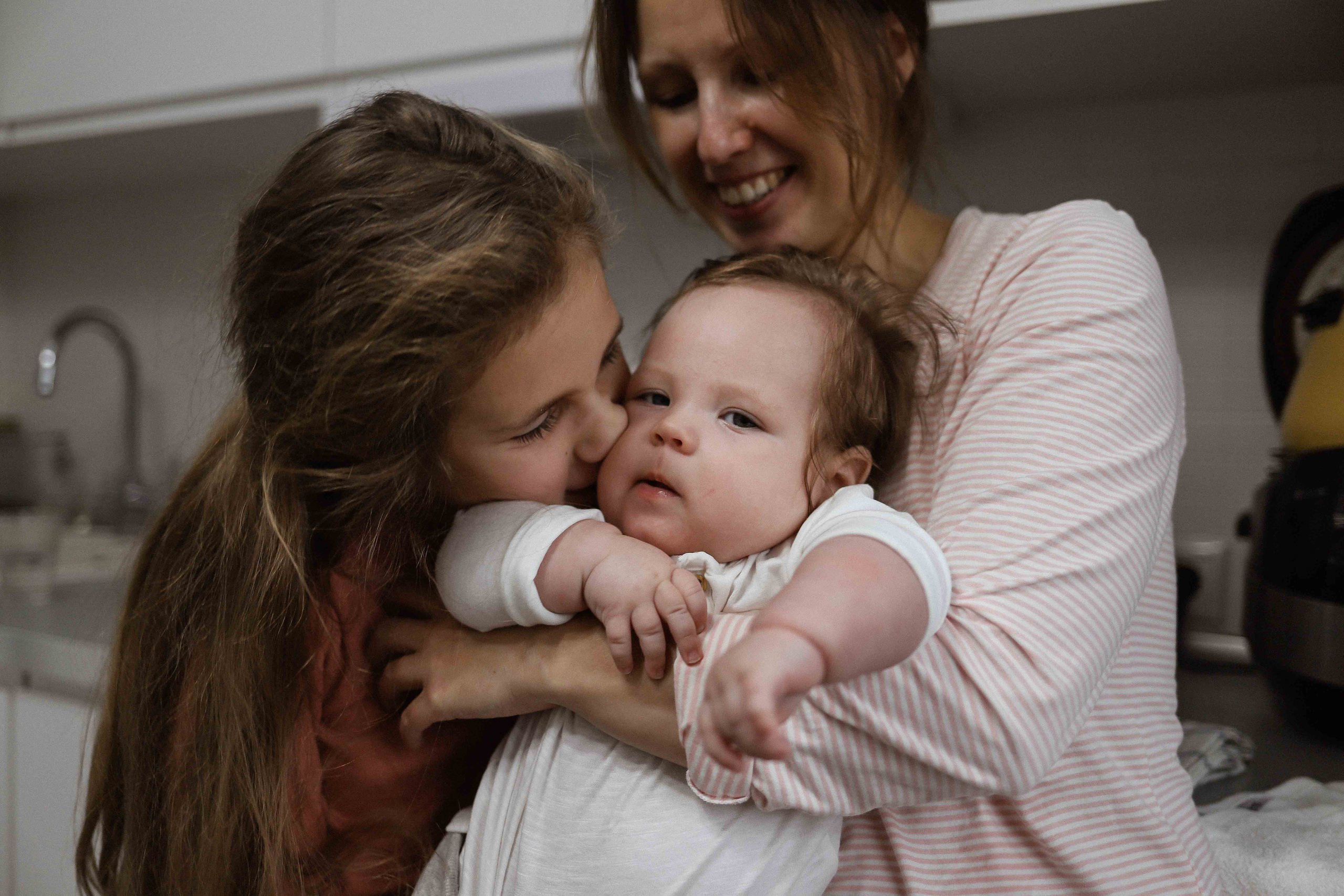 Ира, Андрей, Юля, Даша и Миша. Семейный фотограф в Москве