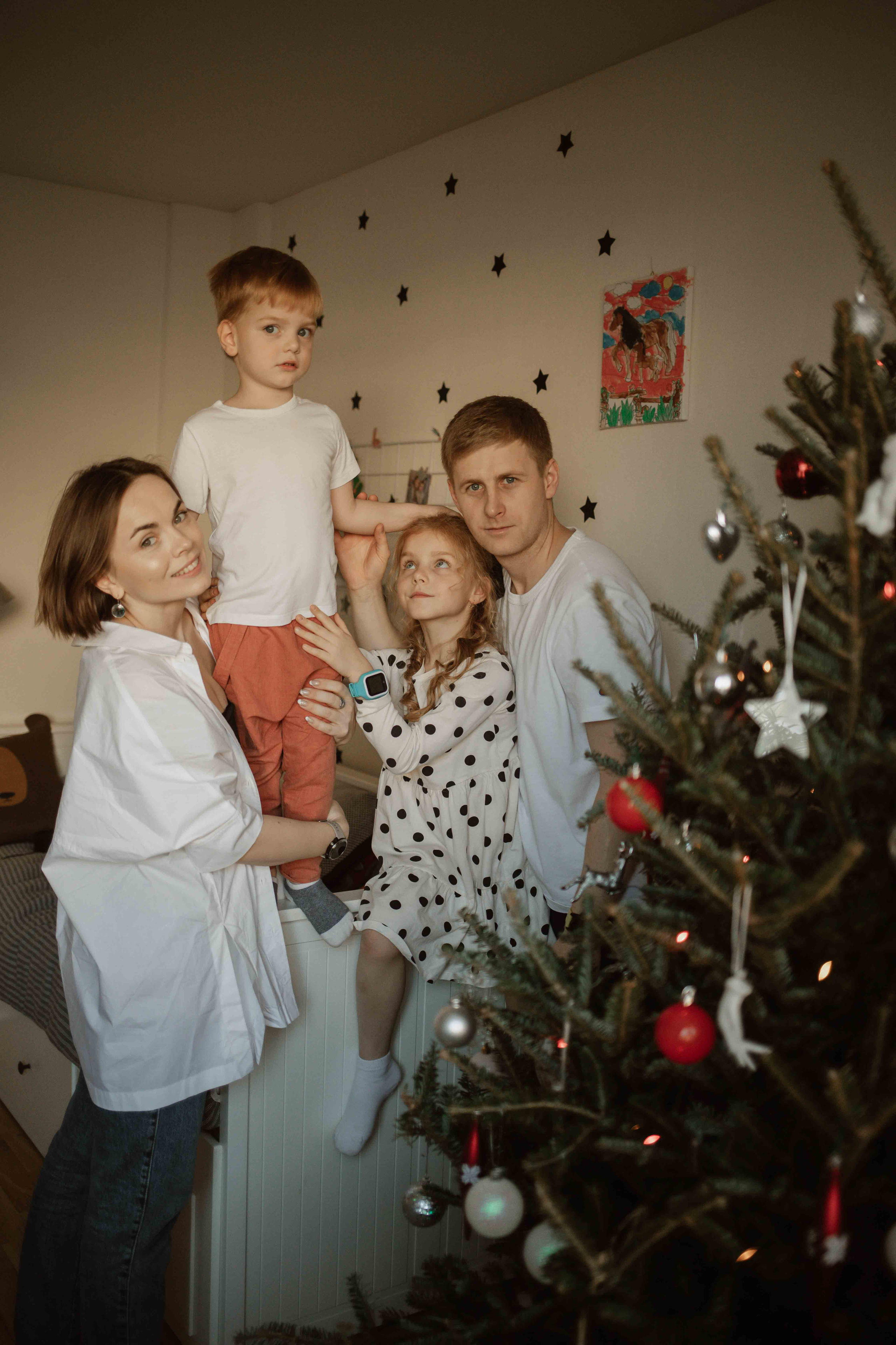 Ася, Рома, Злата и Матвей. Семейный фотограф в Москве