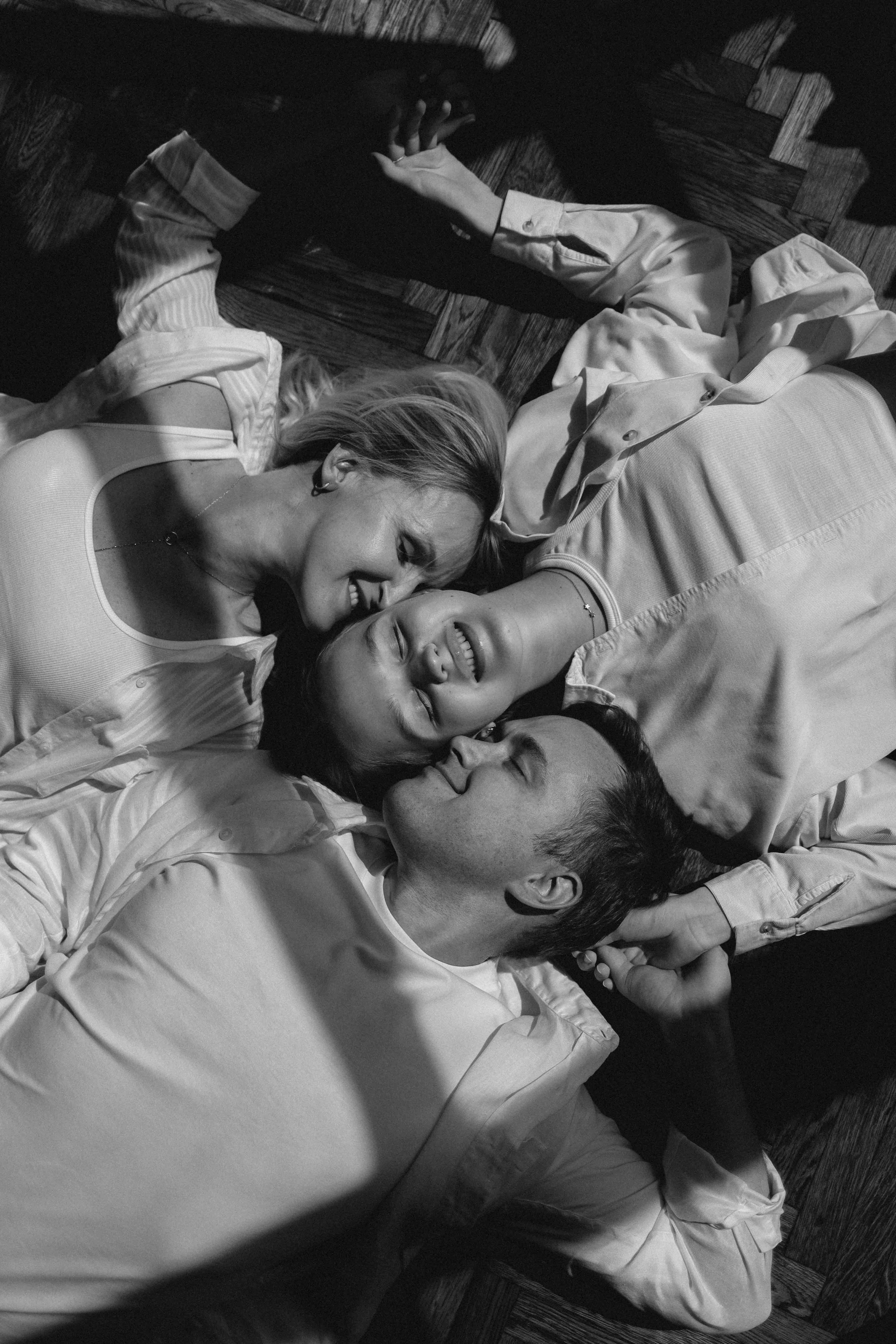 Семья в студии. Семейный фотограф в Москве