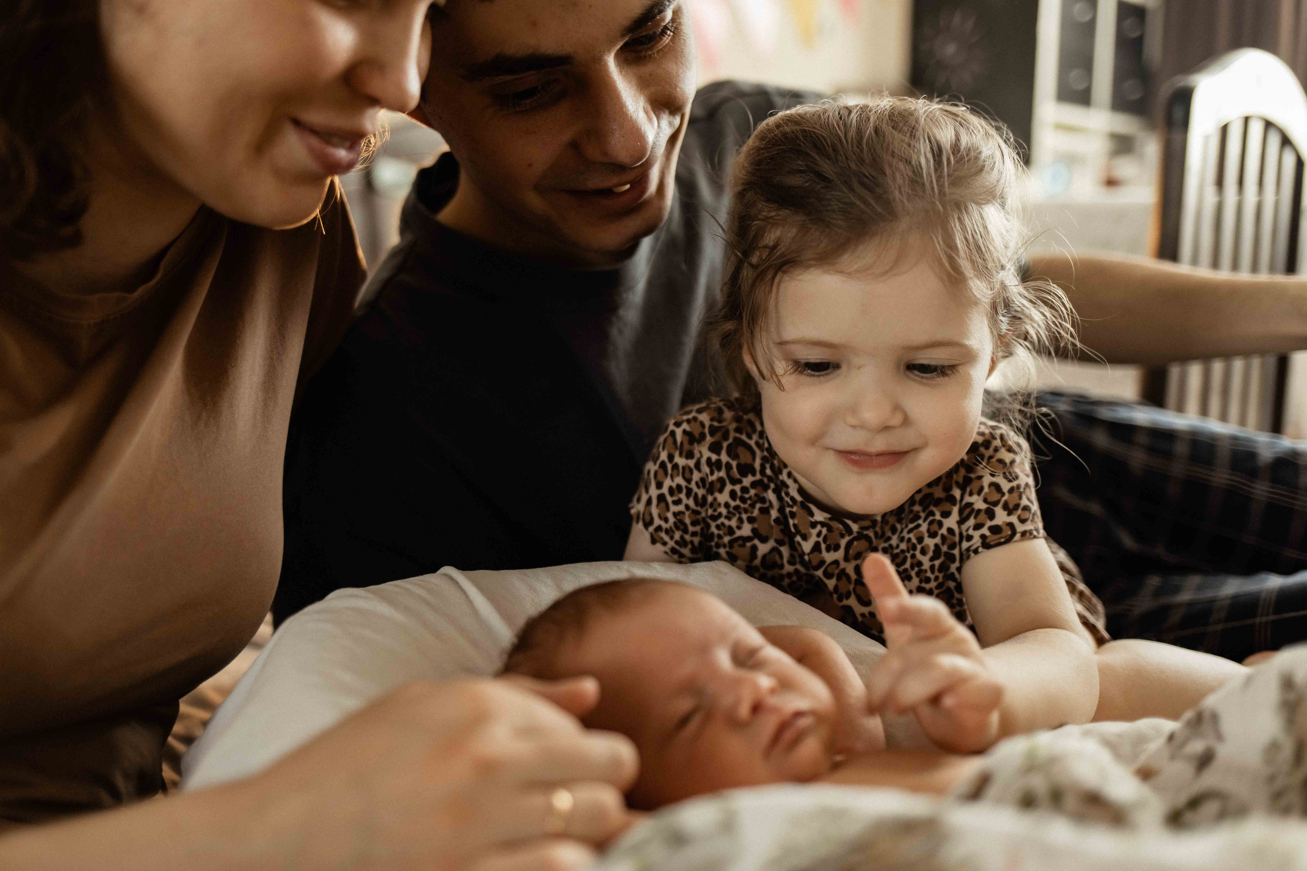 Анастасия, Сергей, Мира и Лиза. Семейный фотограф в Москве