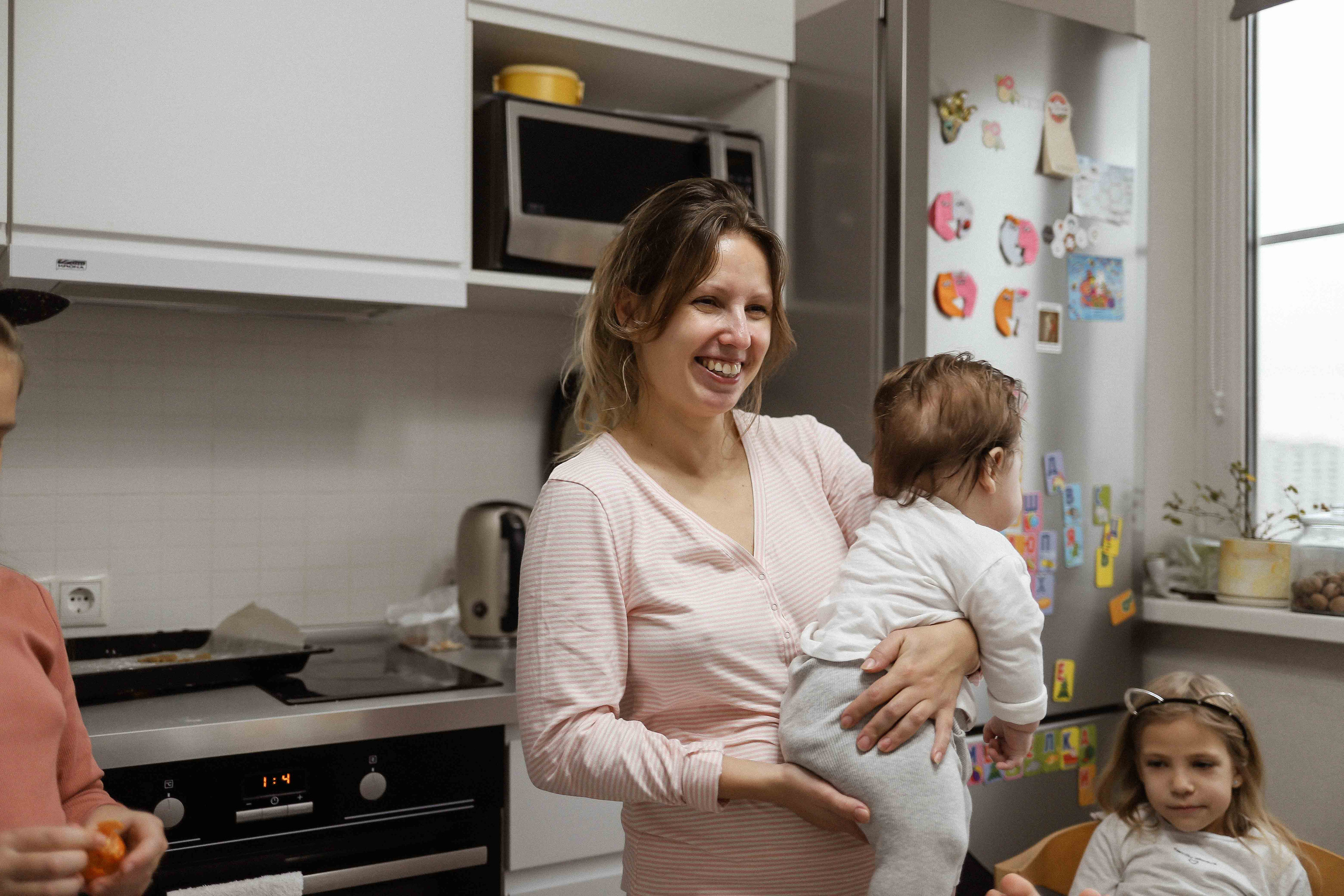 Ира, Андрей, Юля, Даша и Миша. Семейный фотограф в Москве