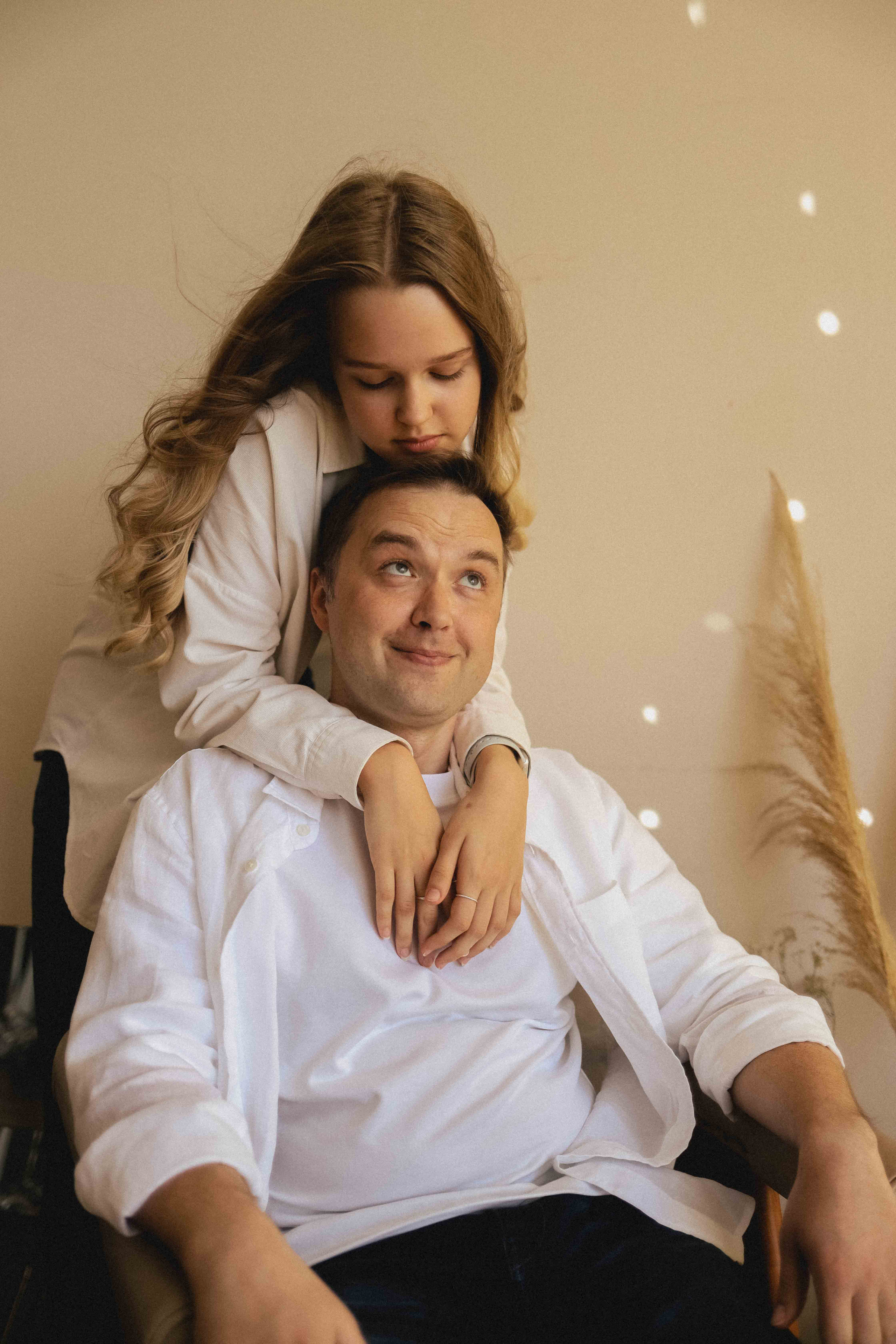 Семья в студии. Семейный фотограф в Москве