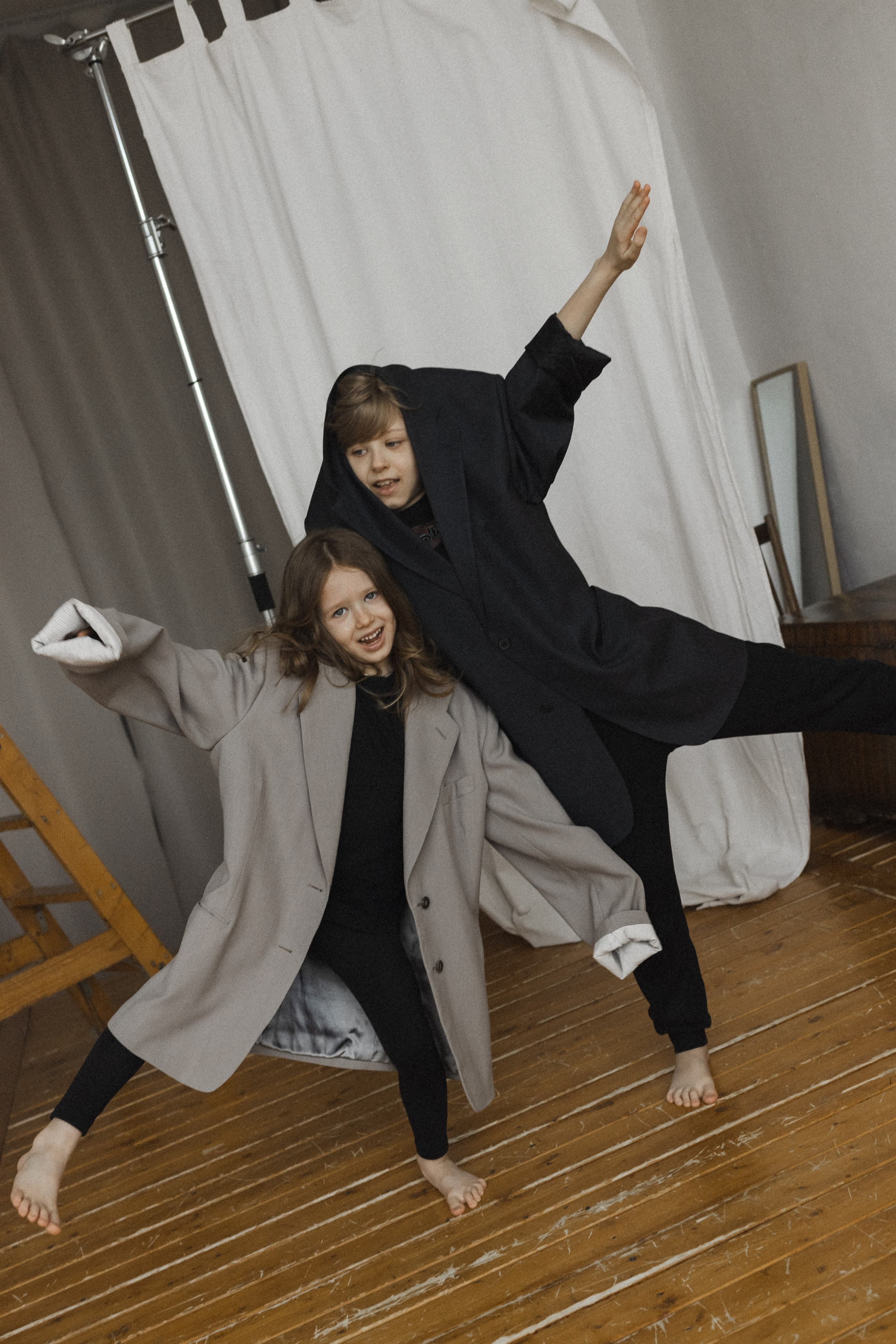 Женя, Паша, Таня и Егор. Семейный фотограф в Москве