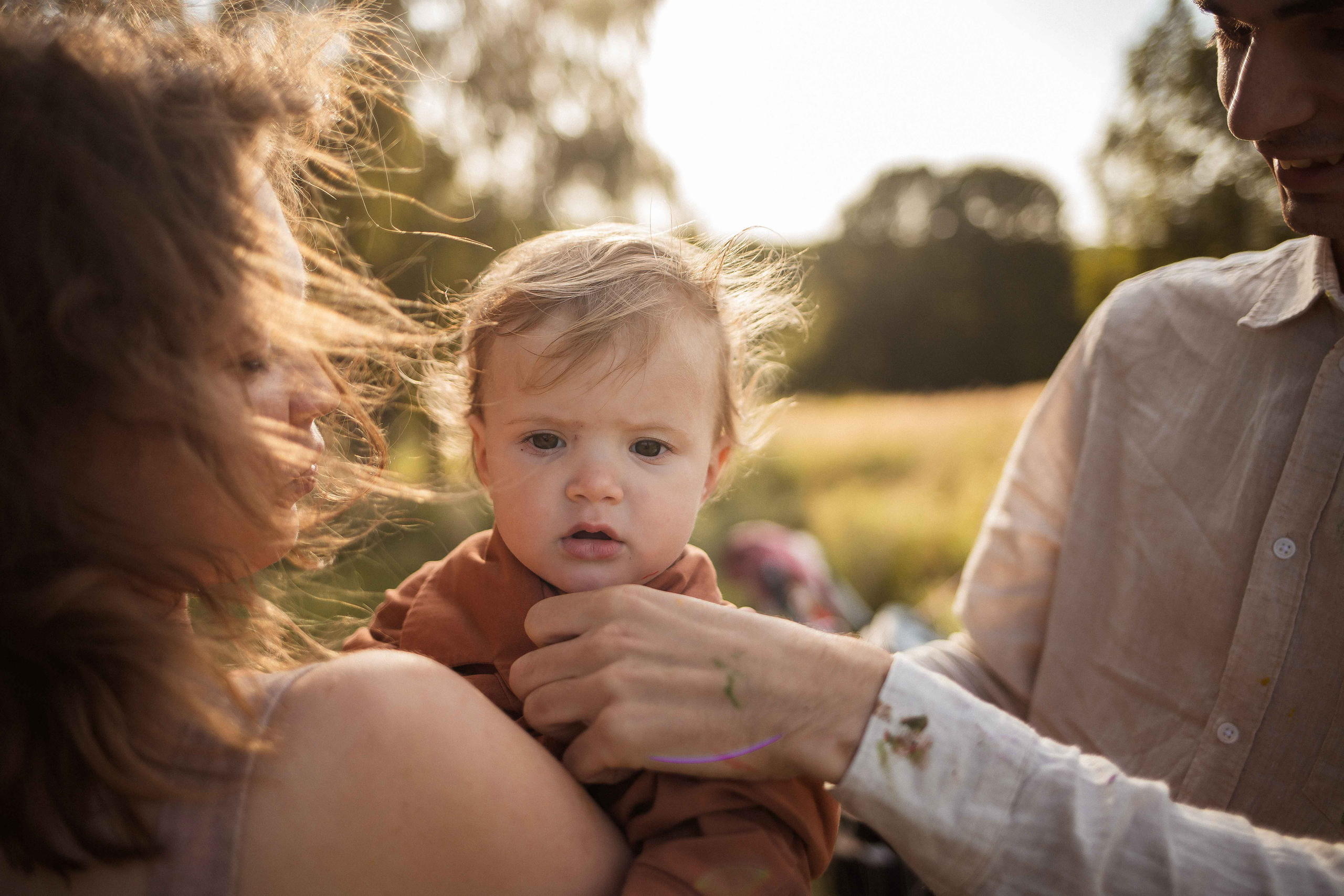 Первый день рождения в формате пикника. Семейный фотограф в Москве