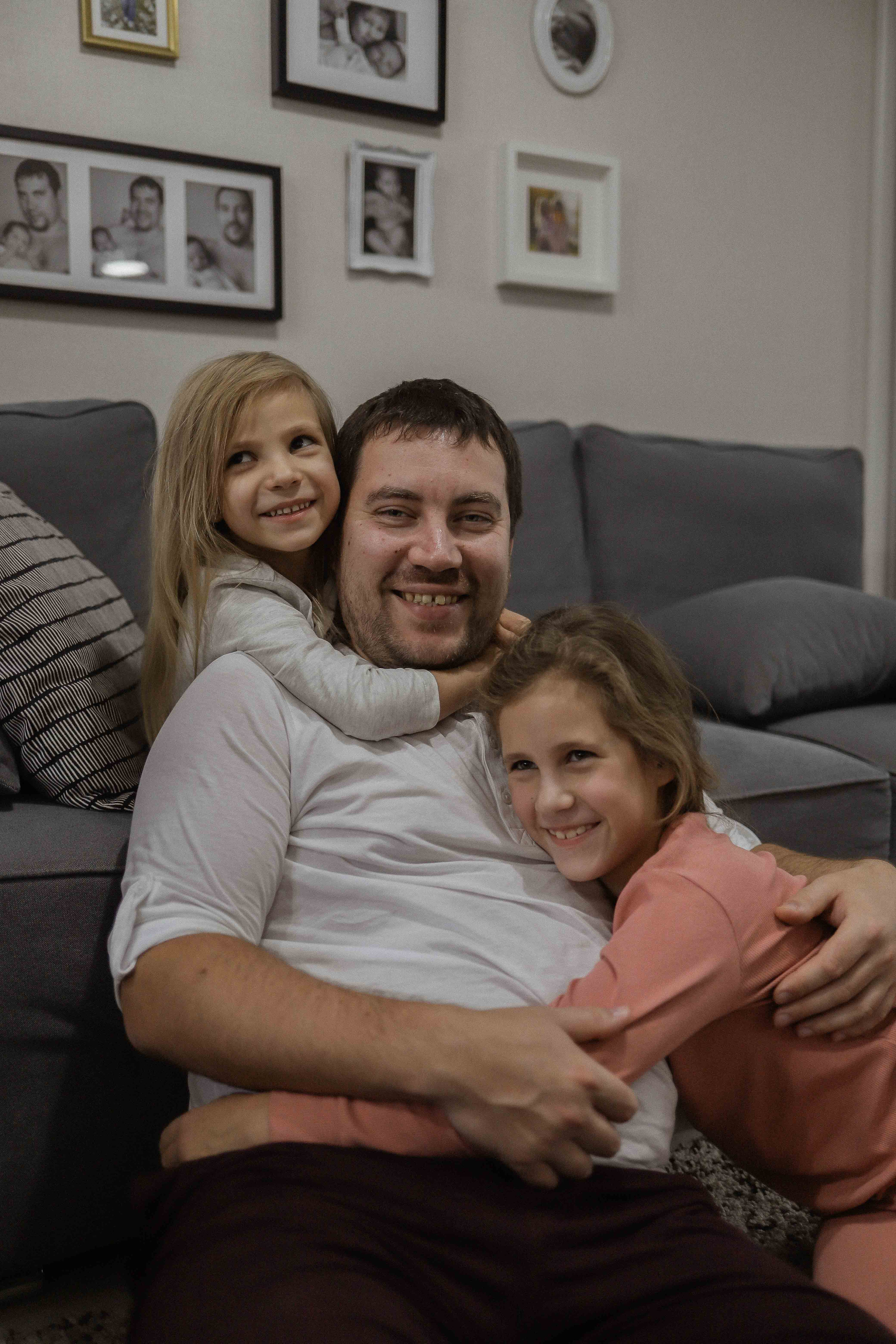 Ира, Андрей, Юля, Даша и Миша. Семейный фотограф в Москве