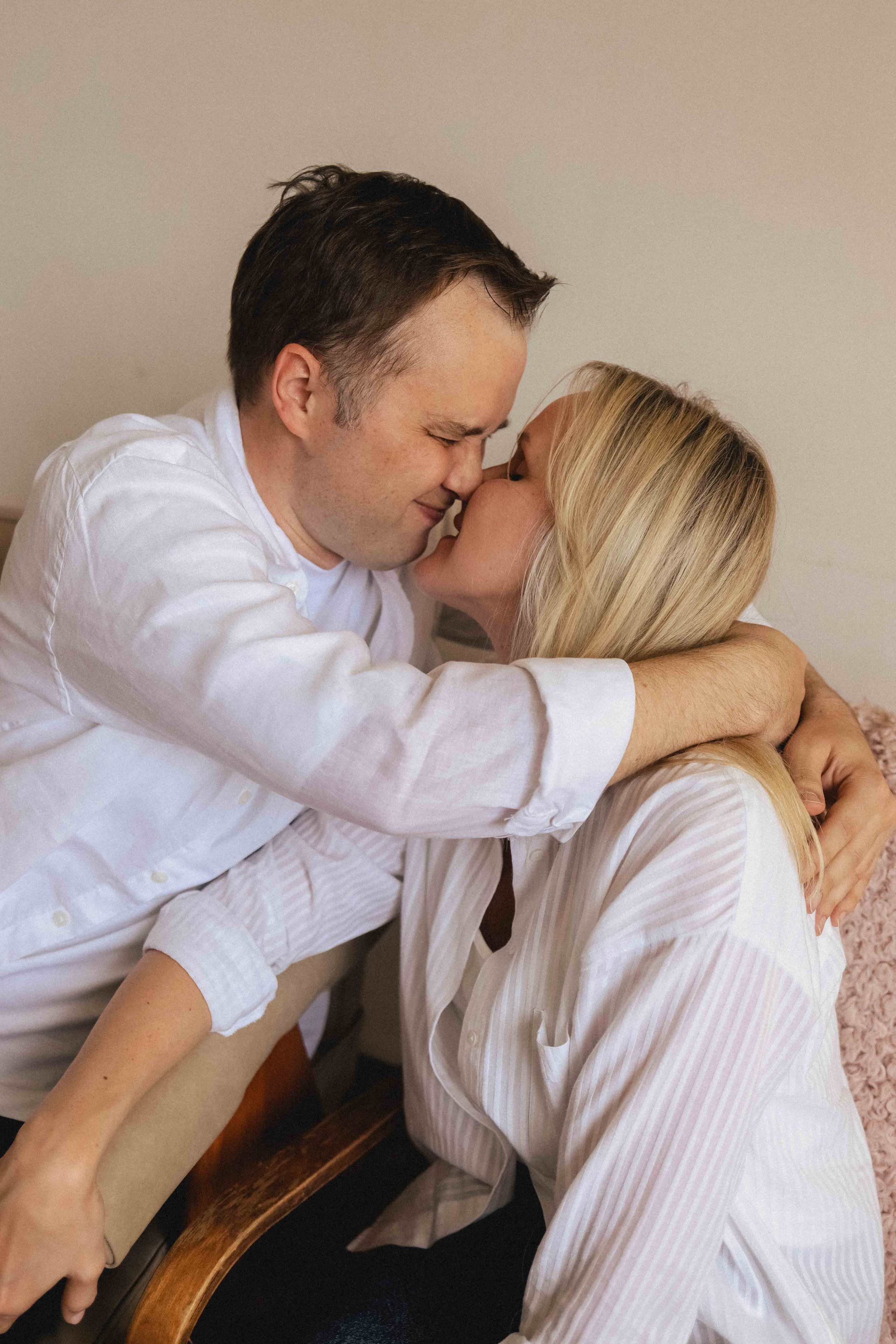 Семья в студии. Семейный фотограф в Москве