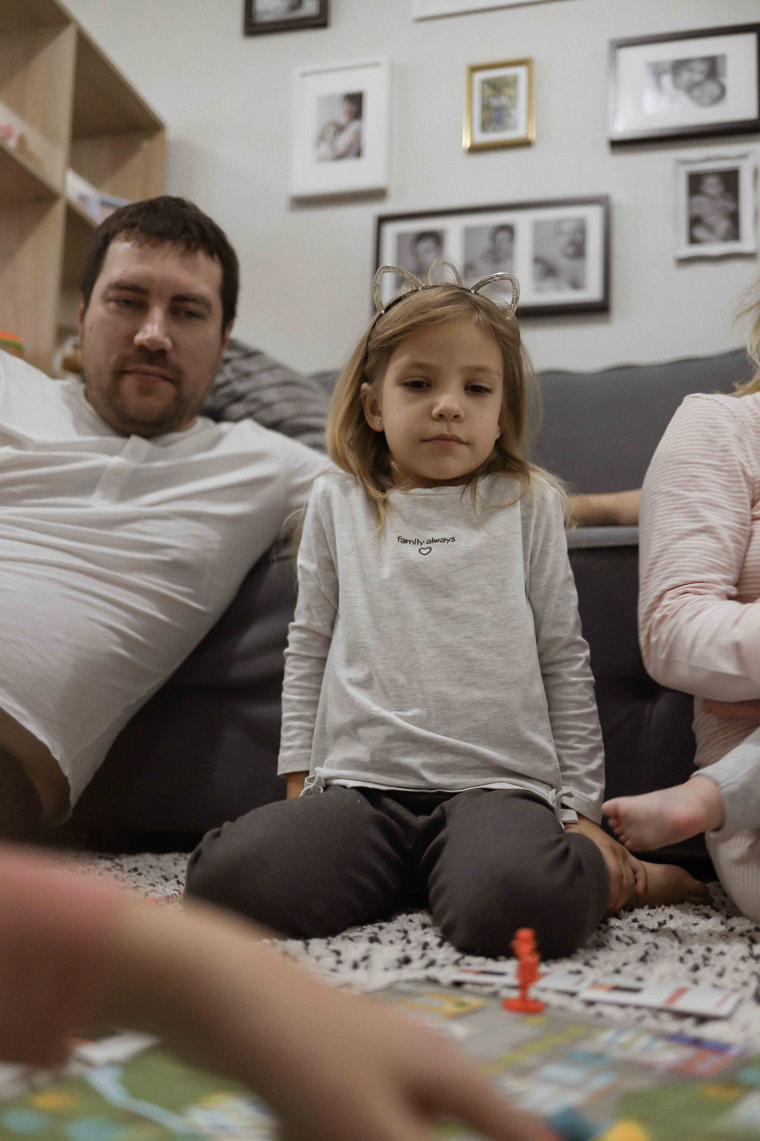 Ира, Андрей, Юля, Даша и Миша. Семейный фотограф в Москве