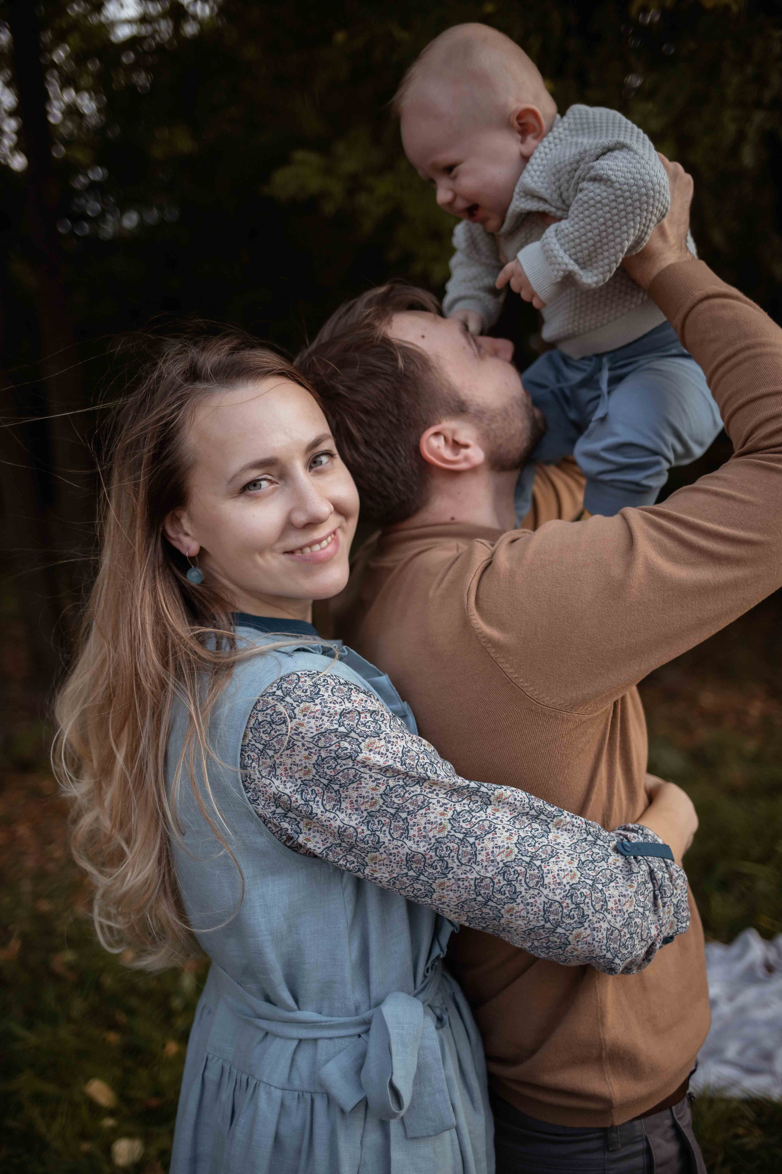 Анна, Костя, Агата и Кристиан. Семейный фотограф в Москве