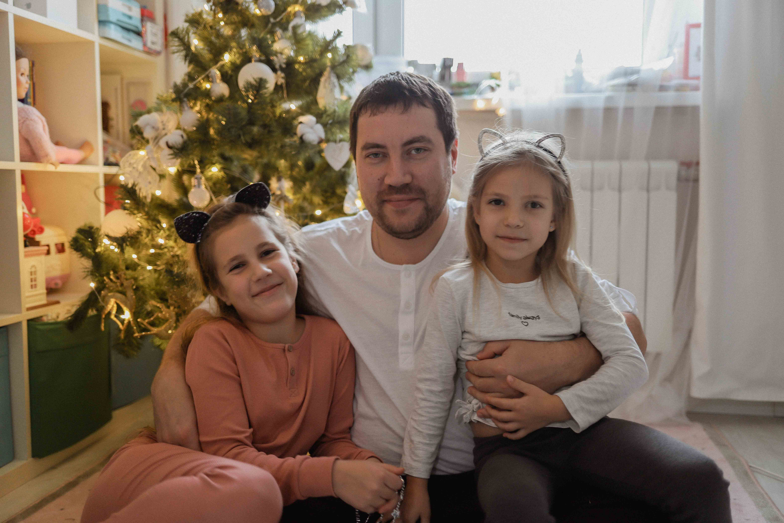 Ира, Андрей, Юля, Даша и Миша. Семейный фотограф в Москве