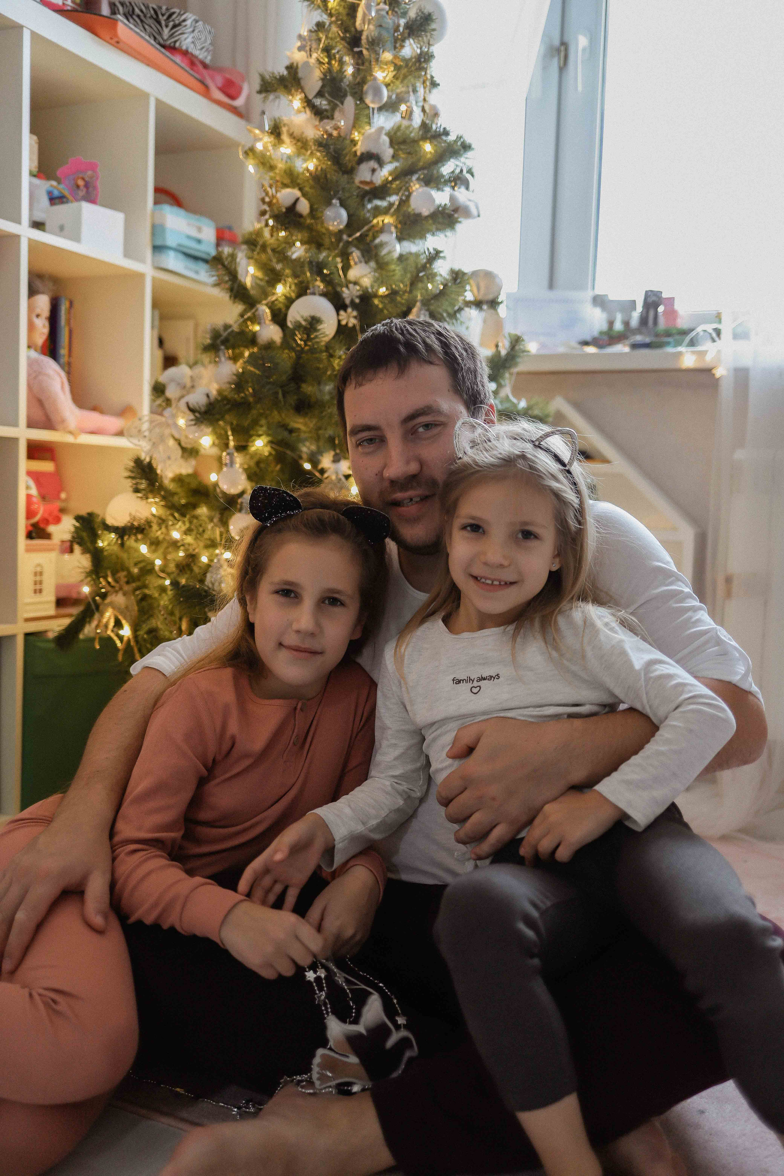 Ира, Андрей, Юля, Даша и Миша. Семейный фотограф в Москве