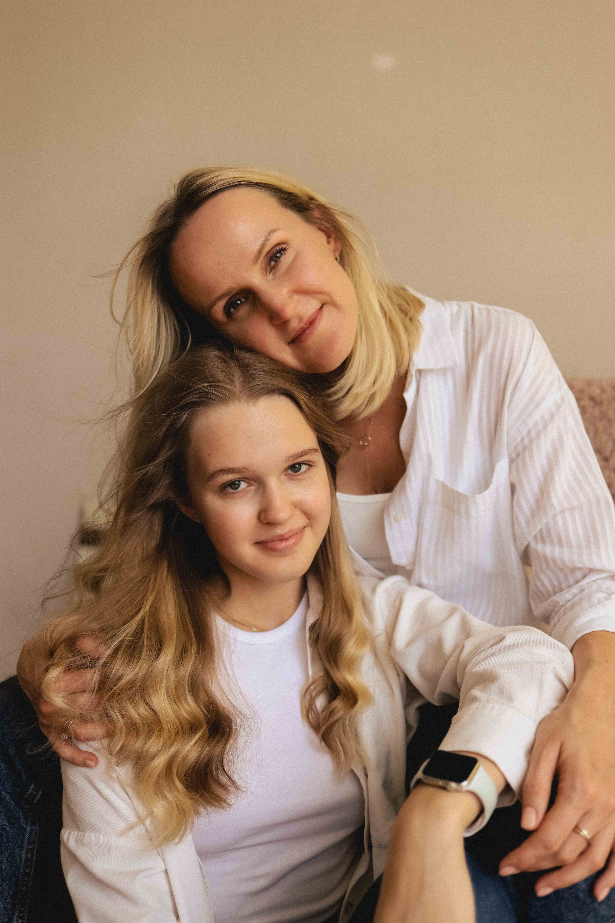 Семья в студии. Семейный фотограф в Москве