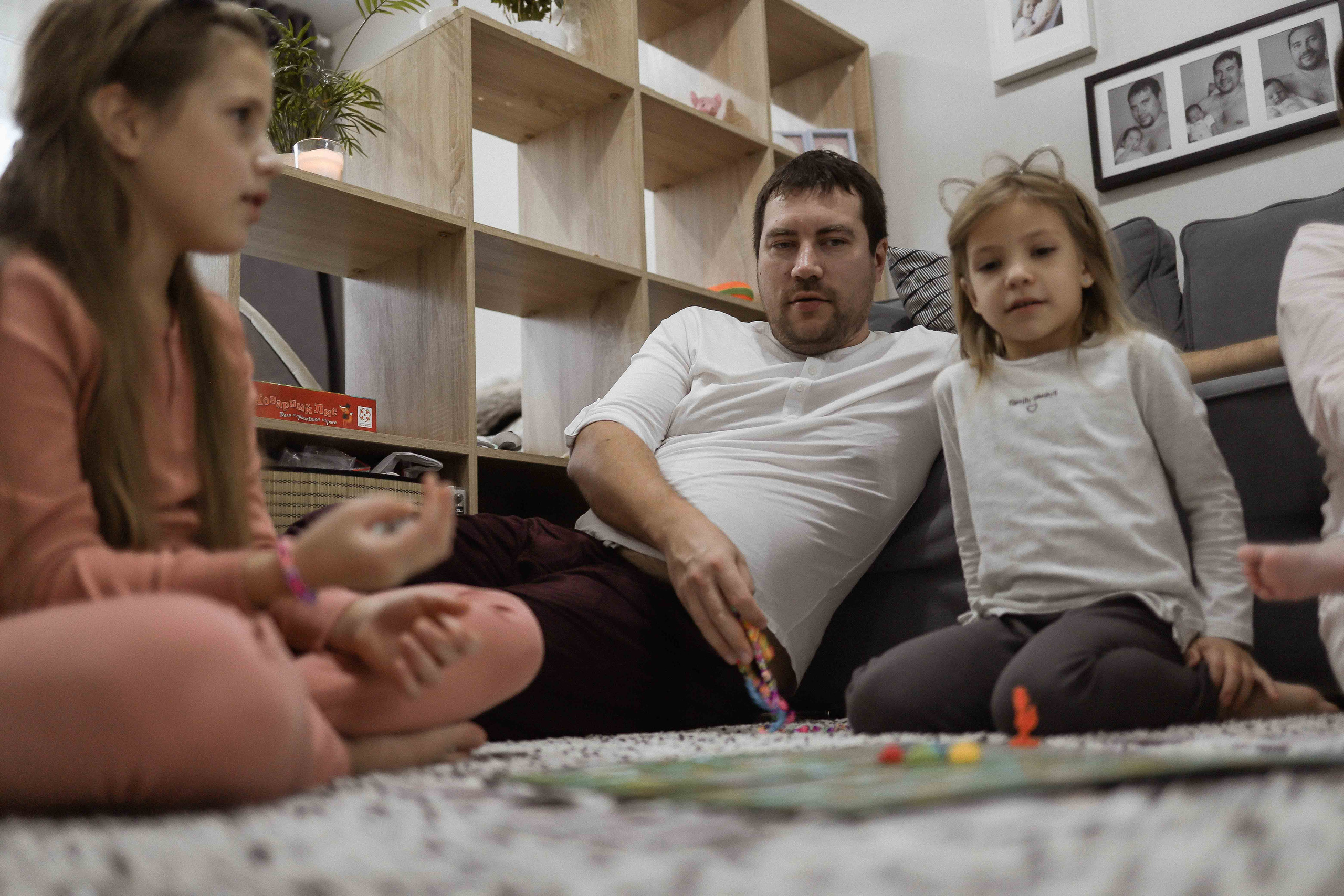 Ира, Андрей, Юля, Даша и Миша. Семейный фотограф в Москве