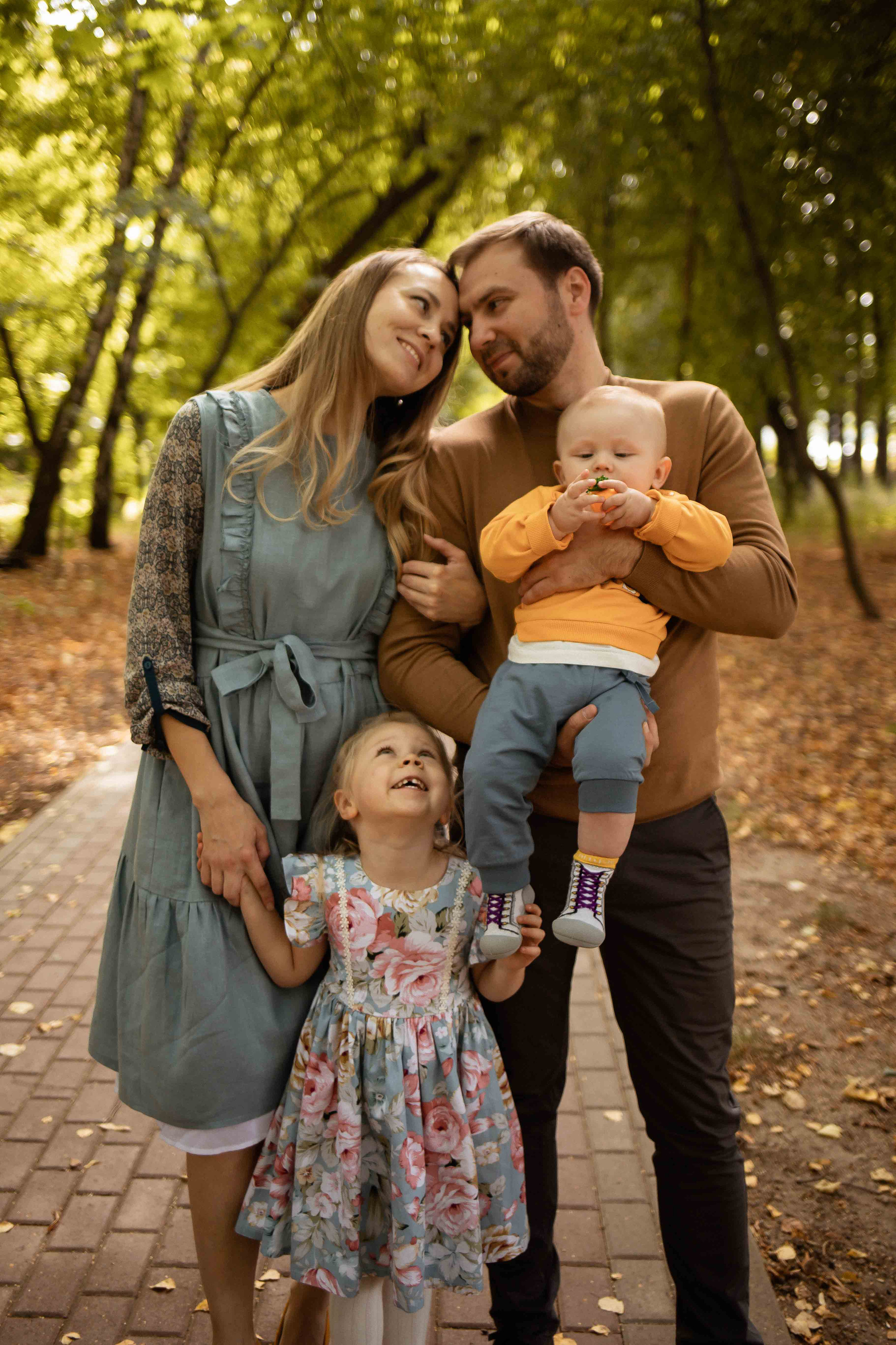 Анна, Костя, Агата и Кристиан. Семейный фотограф в Москве