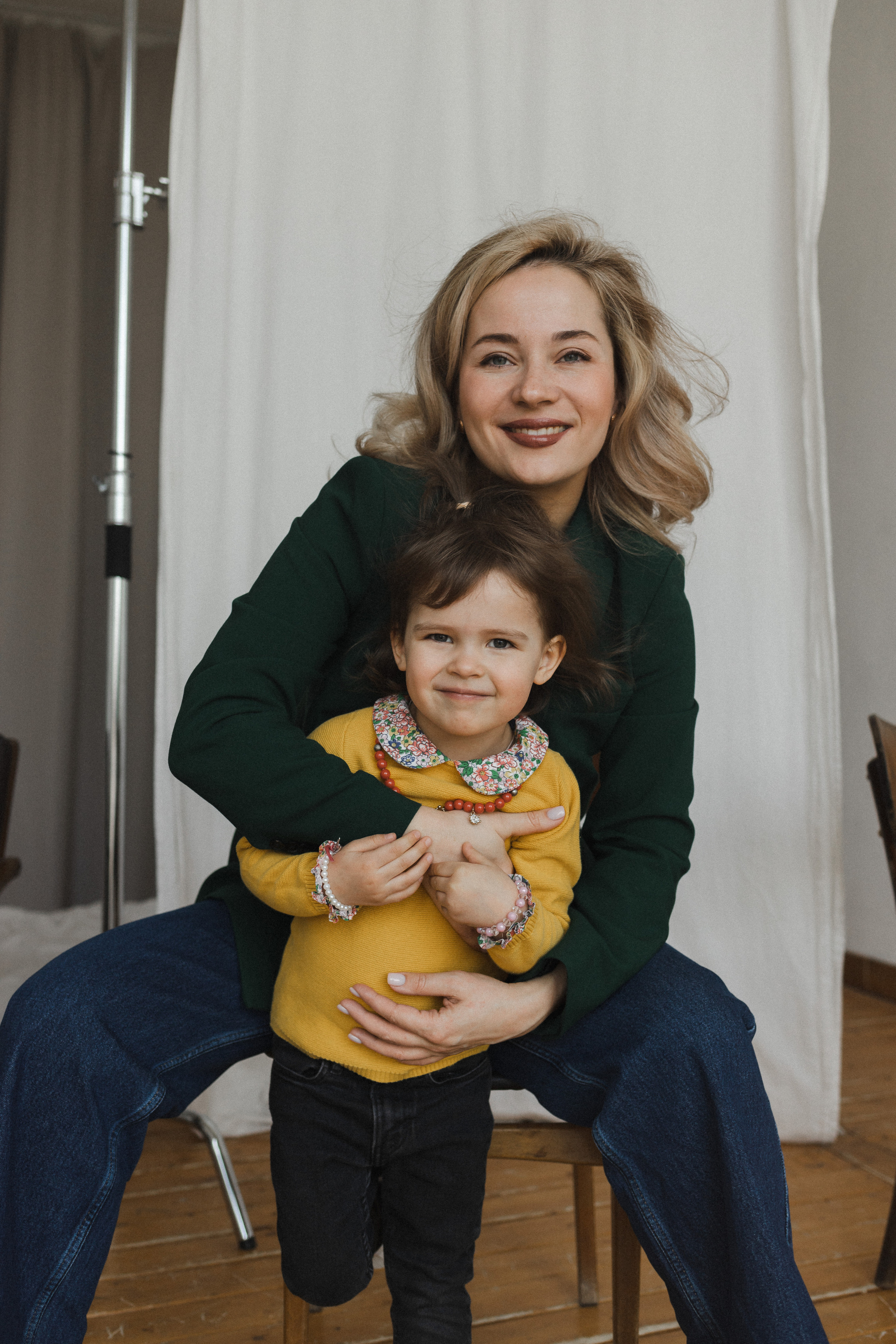 Оля, Саша и Аня. Семейный фотограф в Москве