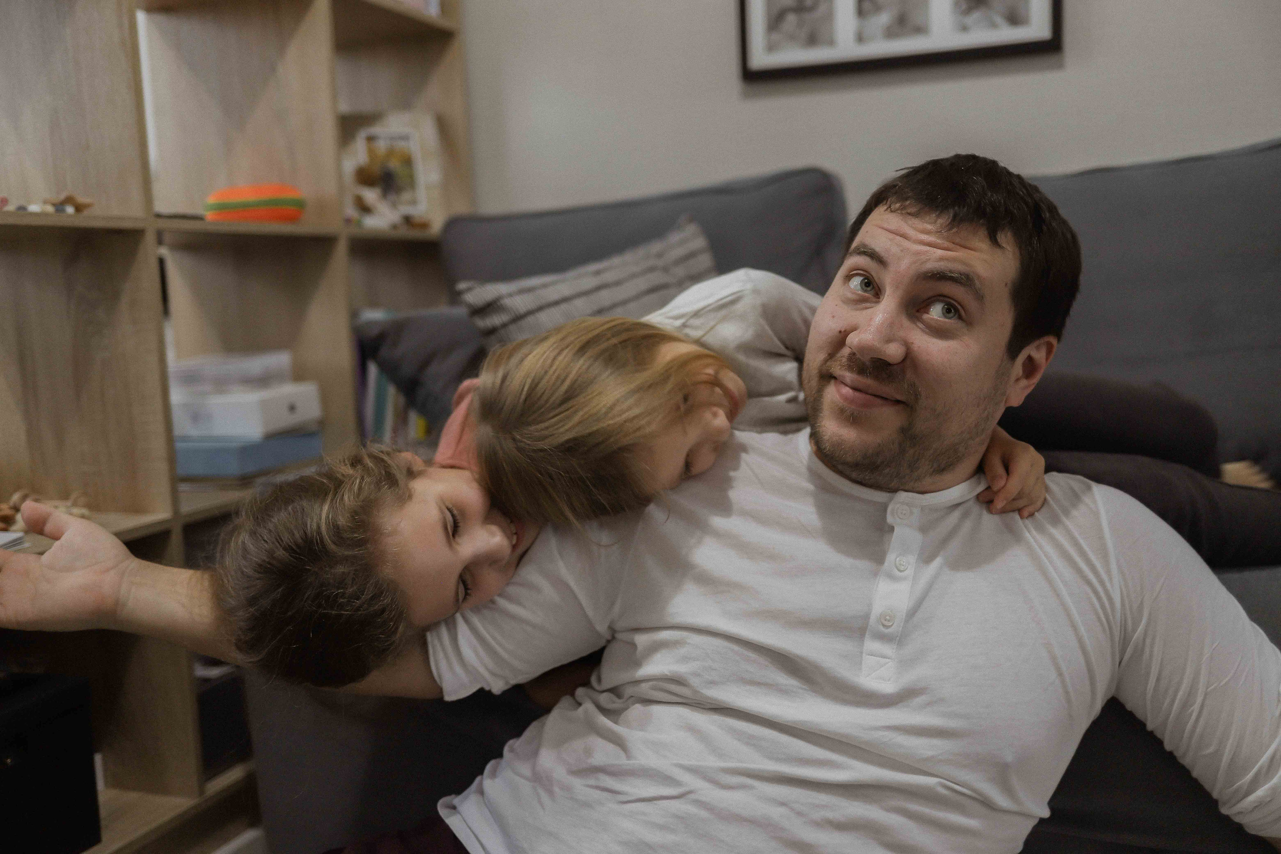 Ира, Андрей, Юля, Даша и Миша. Семейный фотограф в Москве